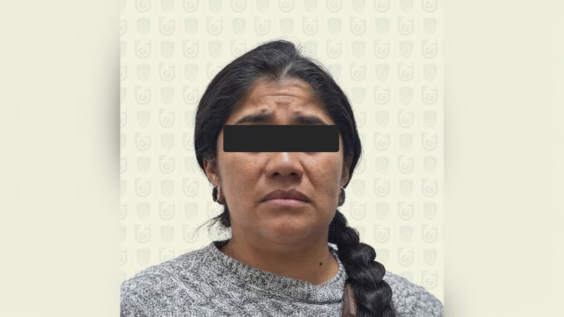 Mujer detenida por falso secuestro en Ciudad de México. Foto: SSC