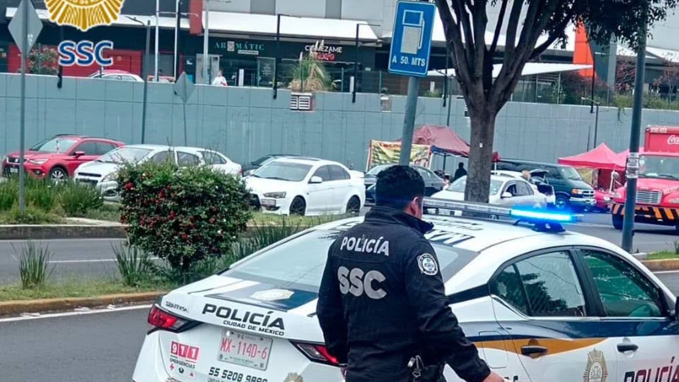 Elementos de la SSC de la CDMX