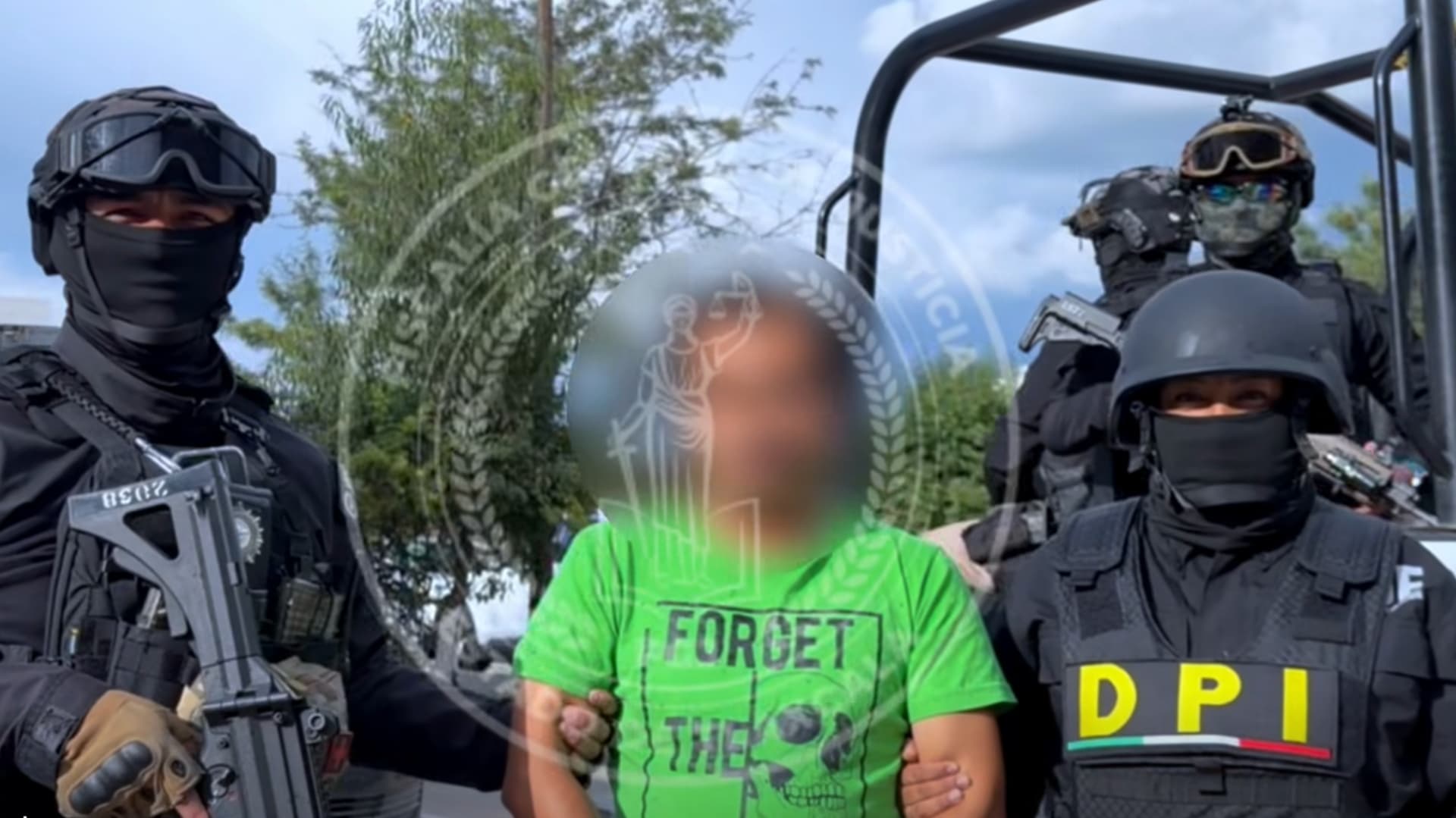 Eymar "N" detenido por presunto abuso en agravio de su hija en Tlaxcala.