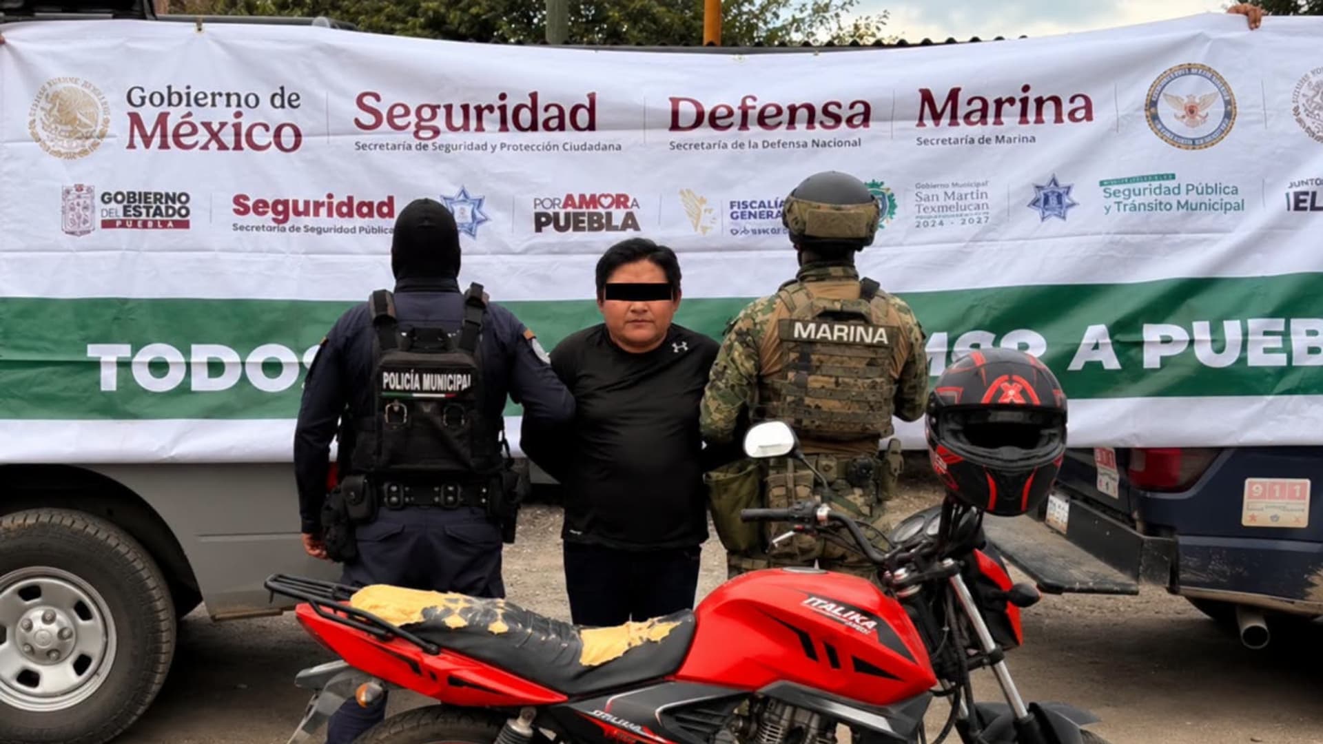 Detenido José Erick N Asalto Venta Vehículo San Juan Tuxco San Martín Texmelucan Puebla