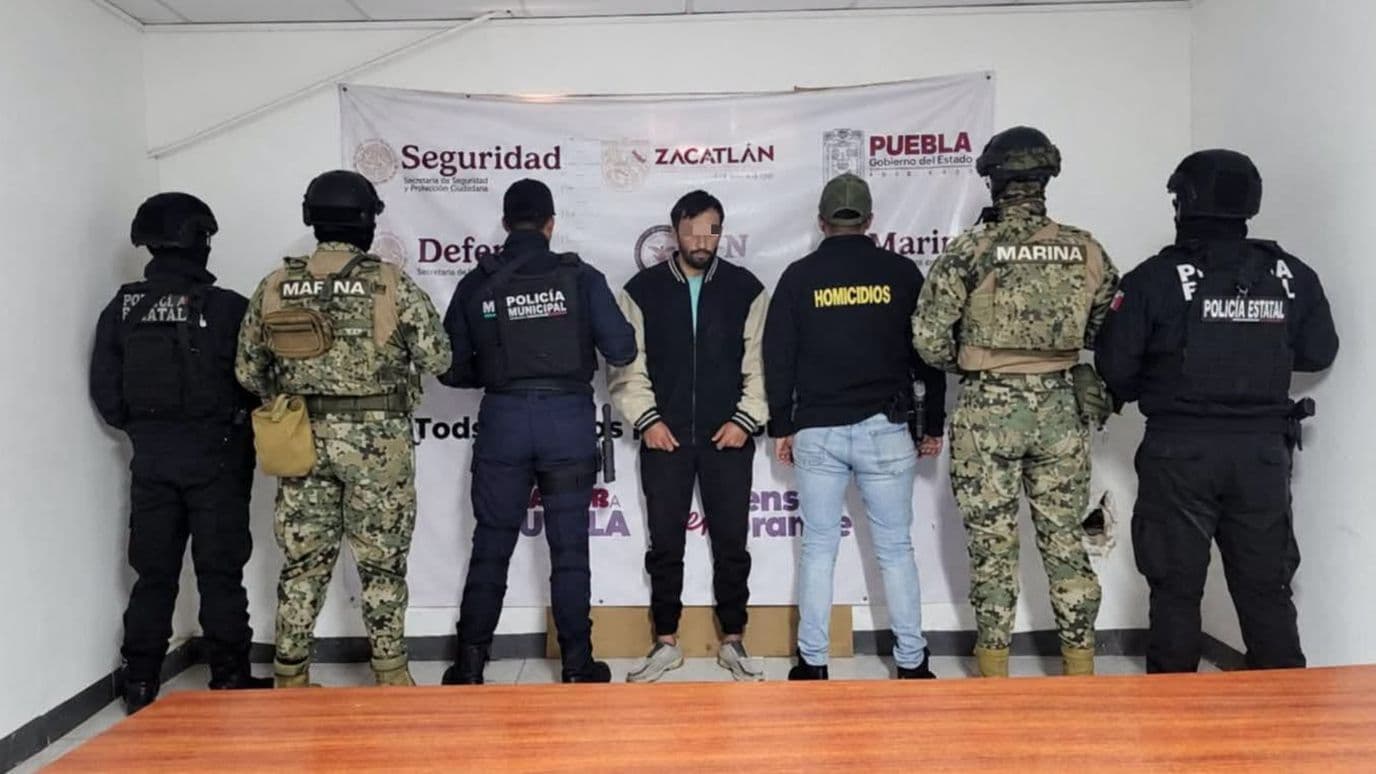 Detenido Antonio N El Toñacas Homicidio Objetivo Prioritario Zacatlán Sierra Norte Puebla