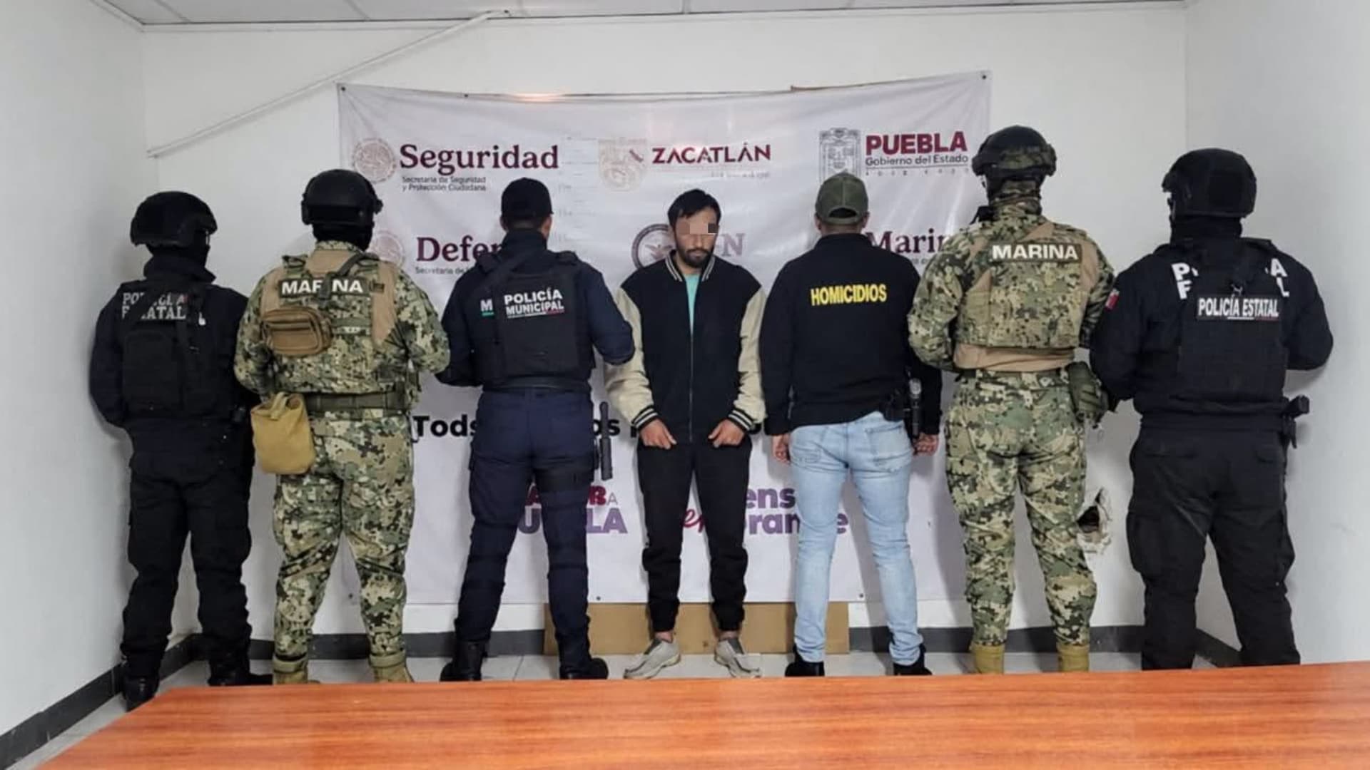 Detenido Antonio N El Toñacas Homicidio Objetivo Prioritario Zacatlán Sierra Norte Puebla