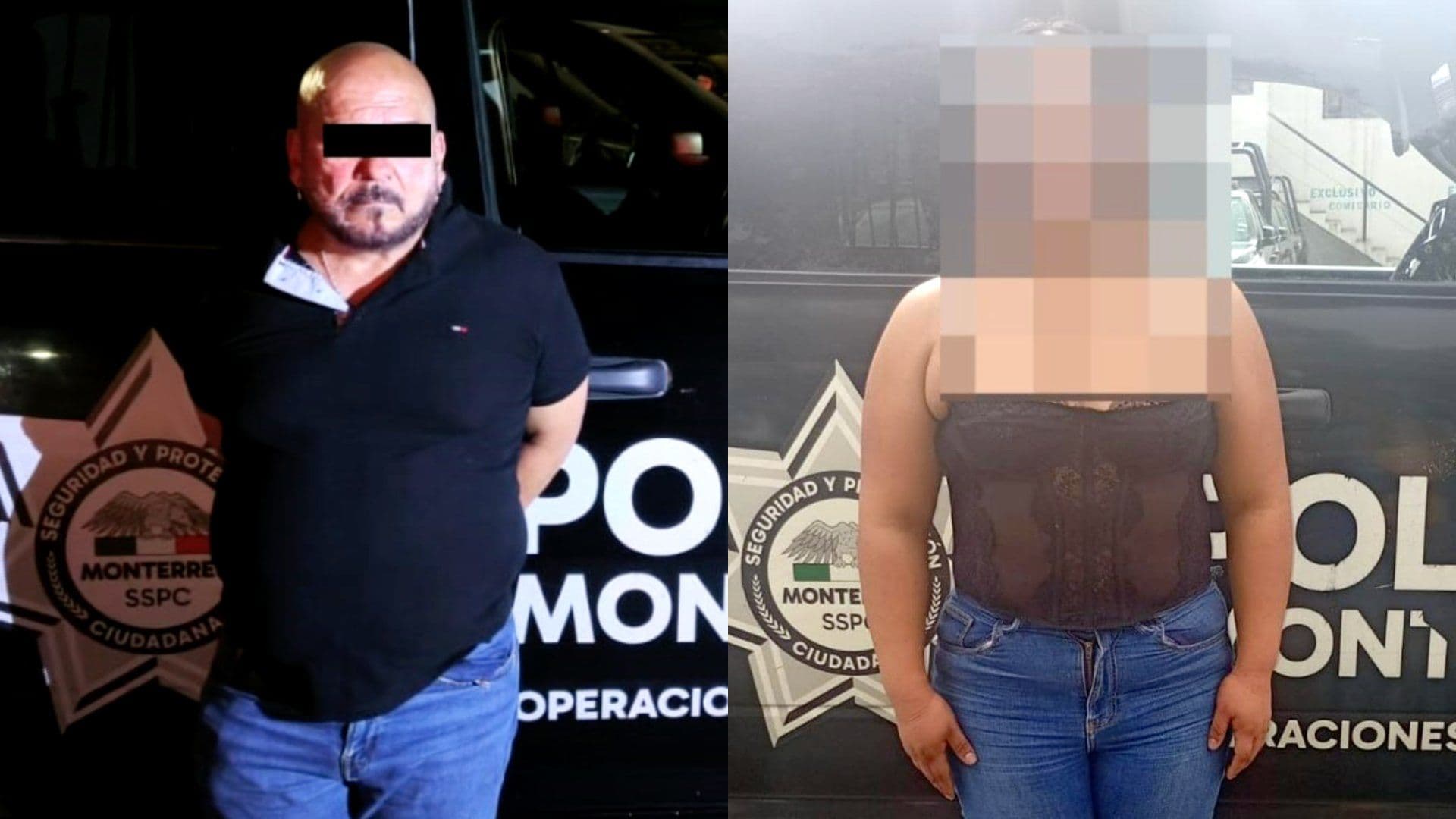 Hombre y menor detenidos con droga en Monterrey