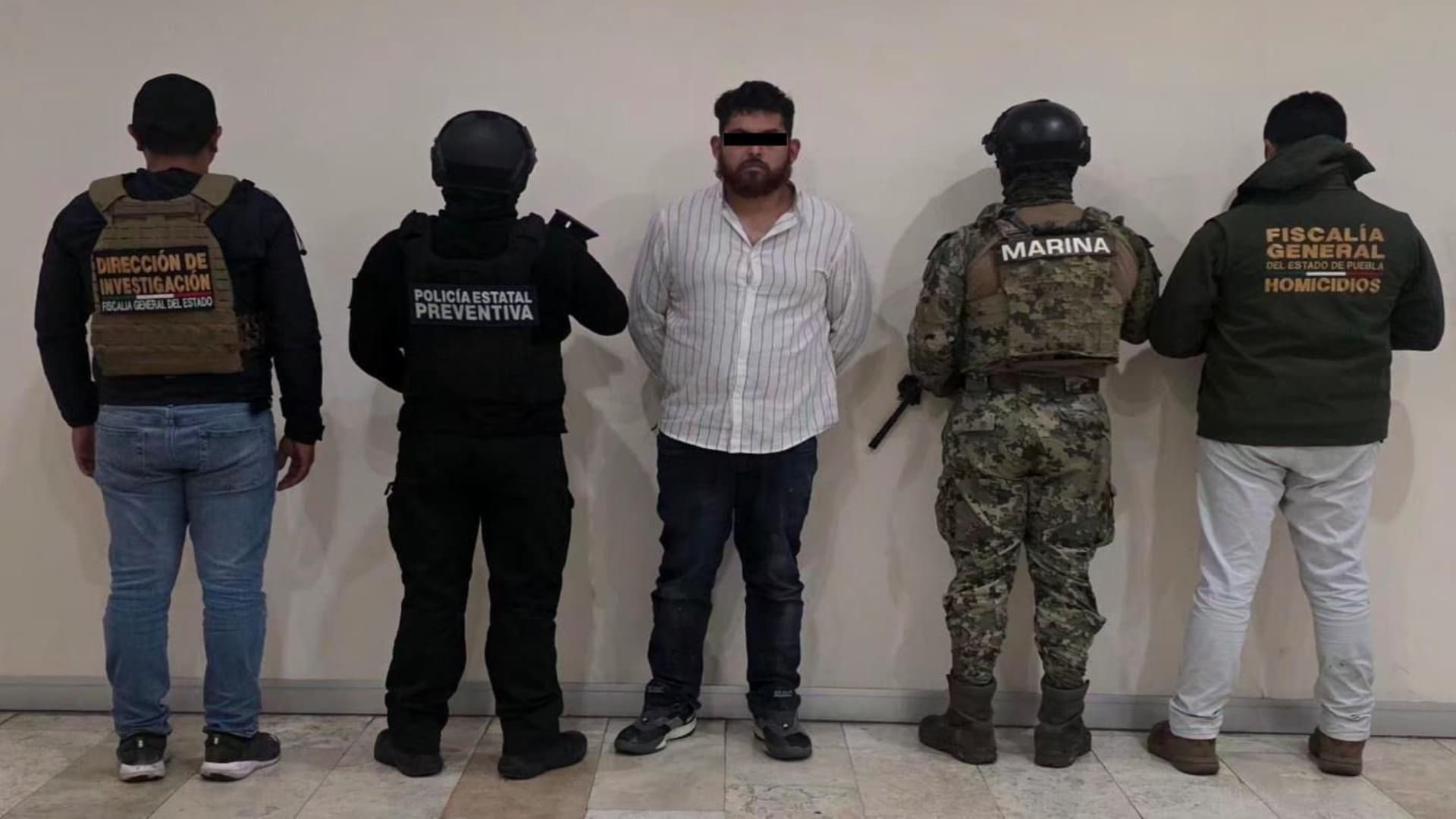 Detenido Diego N Implicado Cuerpo Calcinado Auto Parque Centenario Periférico Ecológico Puebla