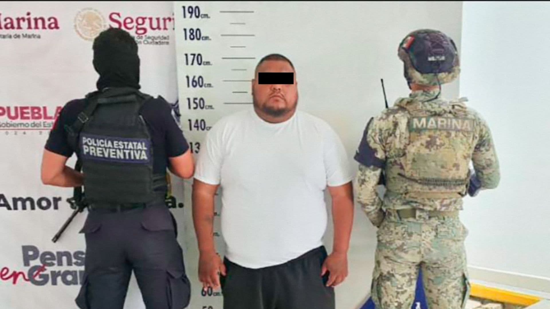 Misraim Abisur 'N' fue detenido integrante de "Los Kaikas".