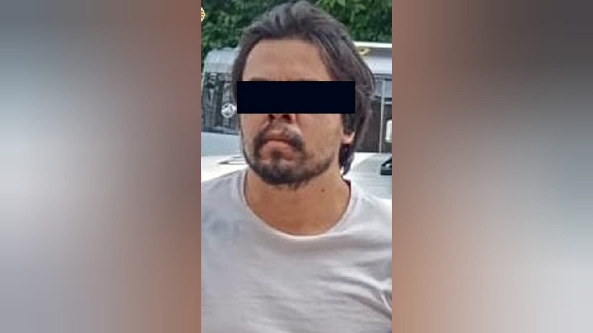Sujeto señalado como posible responsable del delito de feminicidio en CDMX. Foto: SSC