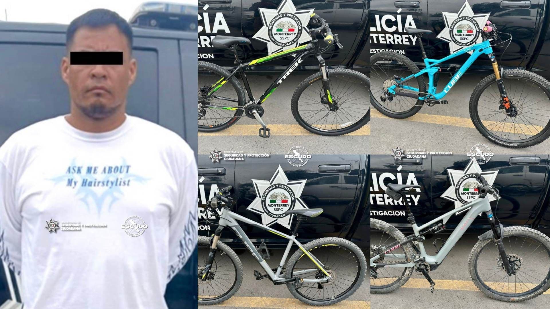 Detenido robo bicicletas
