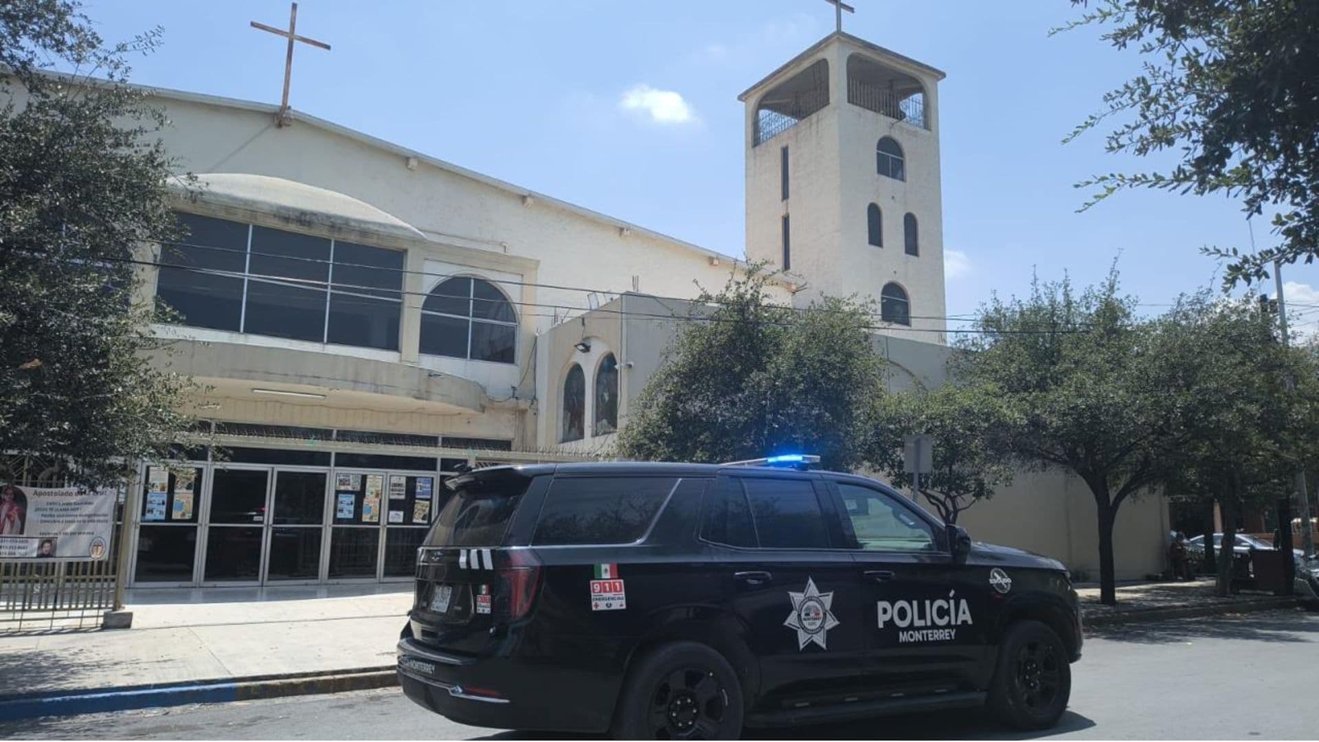 Denido robo iglesia