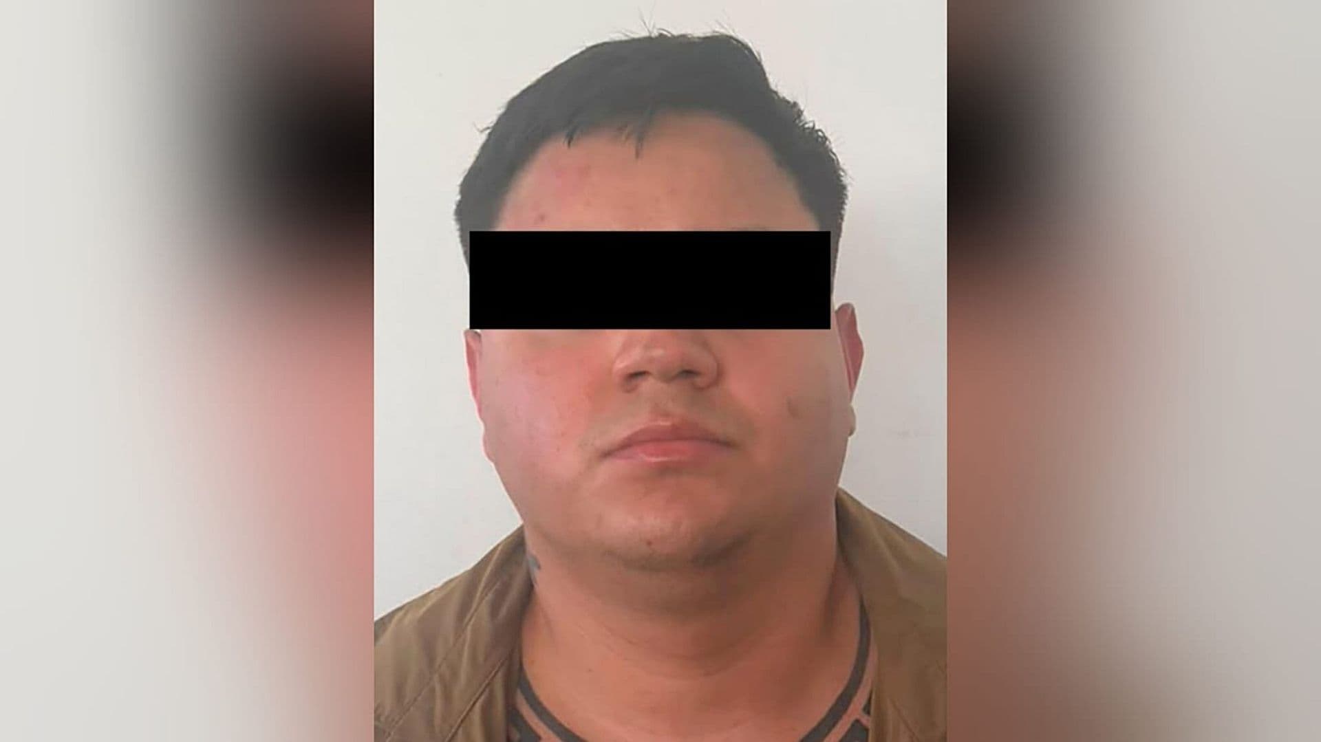 Víctor Alfonso “N”, integrante de “Los Rusos” detenido en Mexicali. Foto: X @OHarfuch
