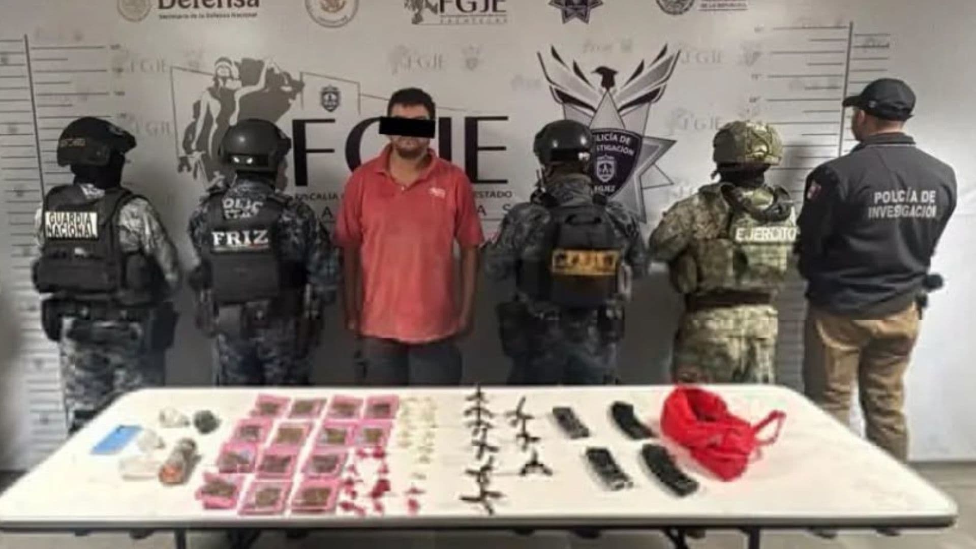 Detienen a hombre en Zacatecas