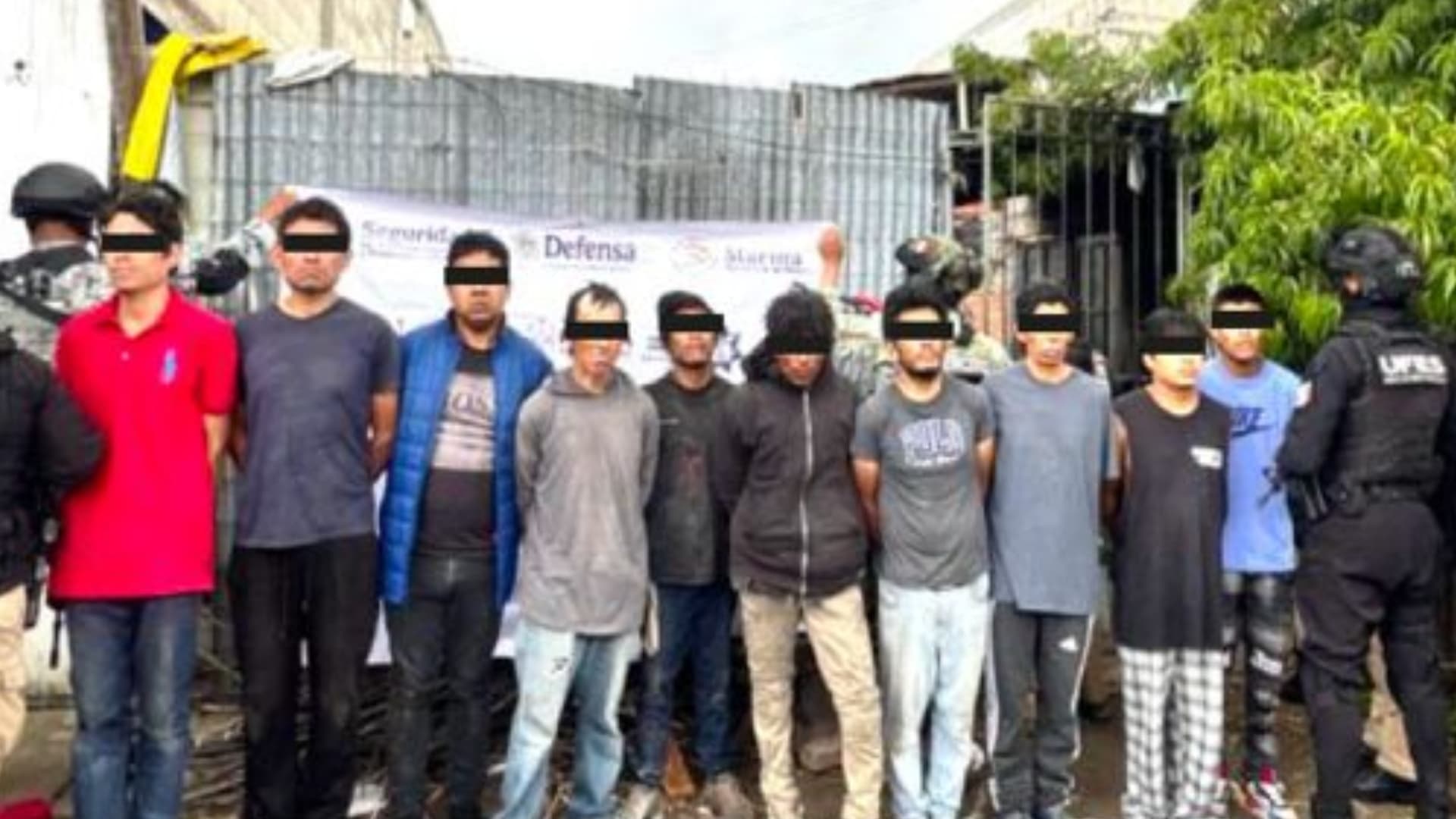 Caen diez integrantes de Los Abasolos en Puebla.