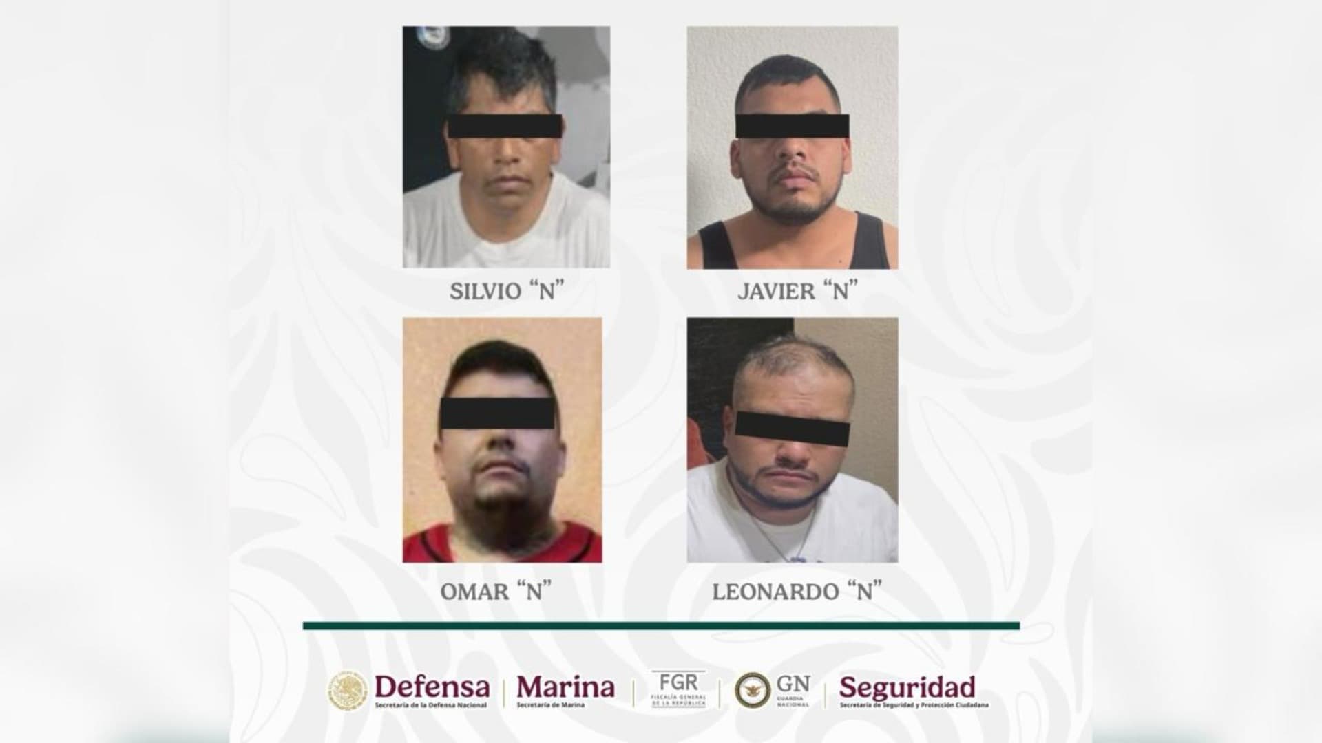 Detenidos durante cateos en Puebla y Edomex