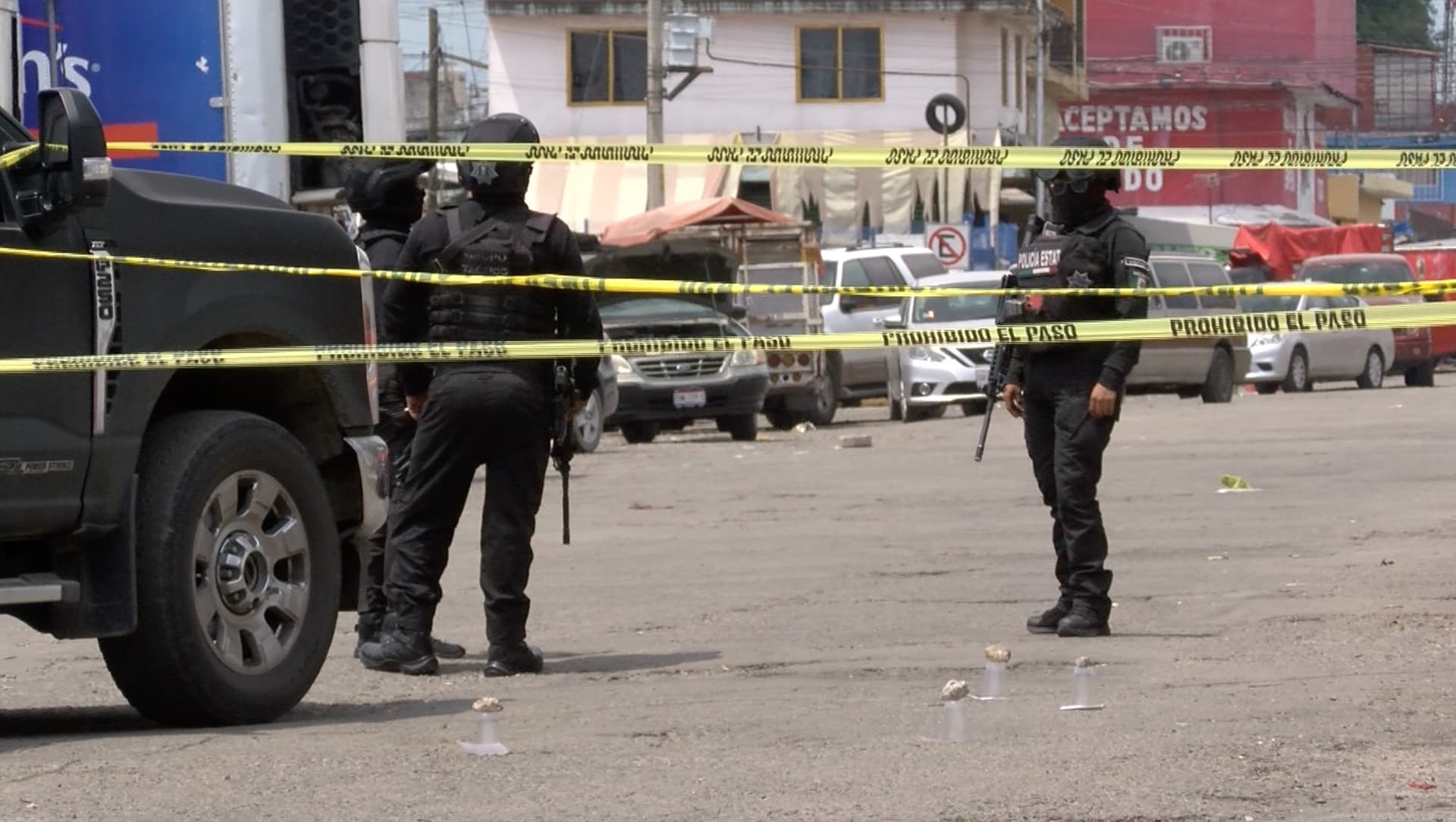 Ataque armado en el Mercado Morelos de Puebla.