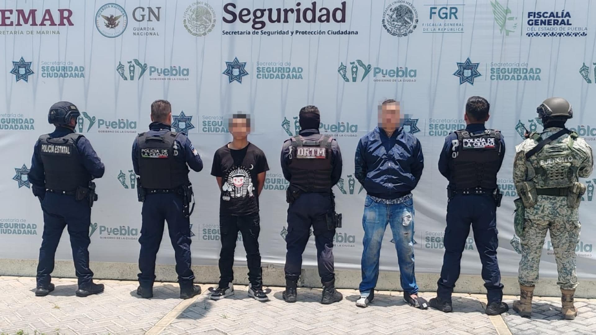 Brayan y Eberic N Detenidos por Balacera en Mercado Morelos Colonia 10 de Mayo que Dejó Tres Heridos