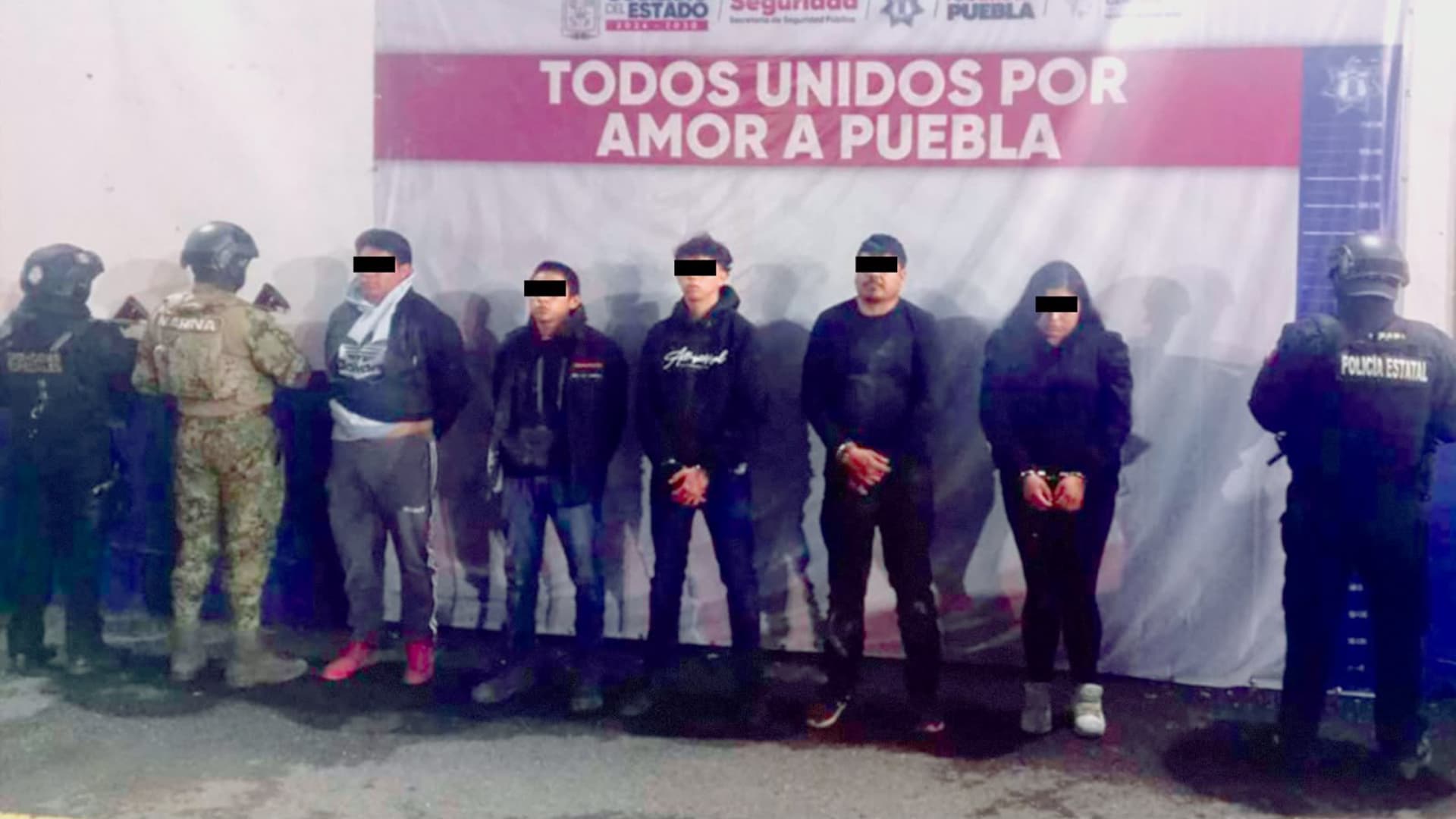 Detenidos Cinco Robo Tres Mil Litros Gas Hidrocarburo San Mateo Tlaixpan Tecamachalco Puebla