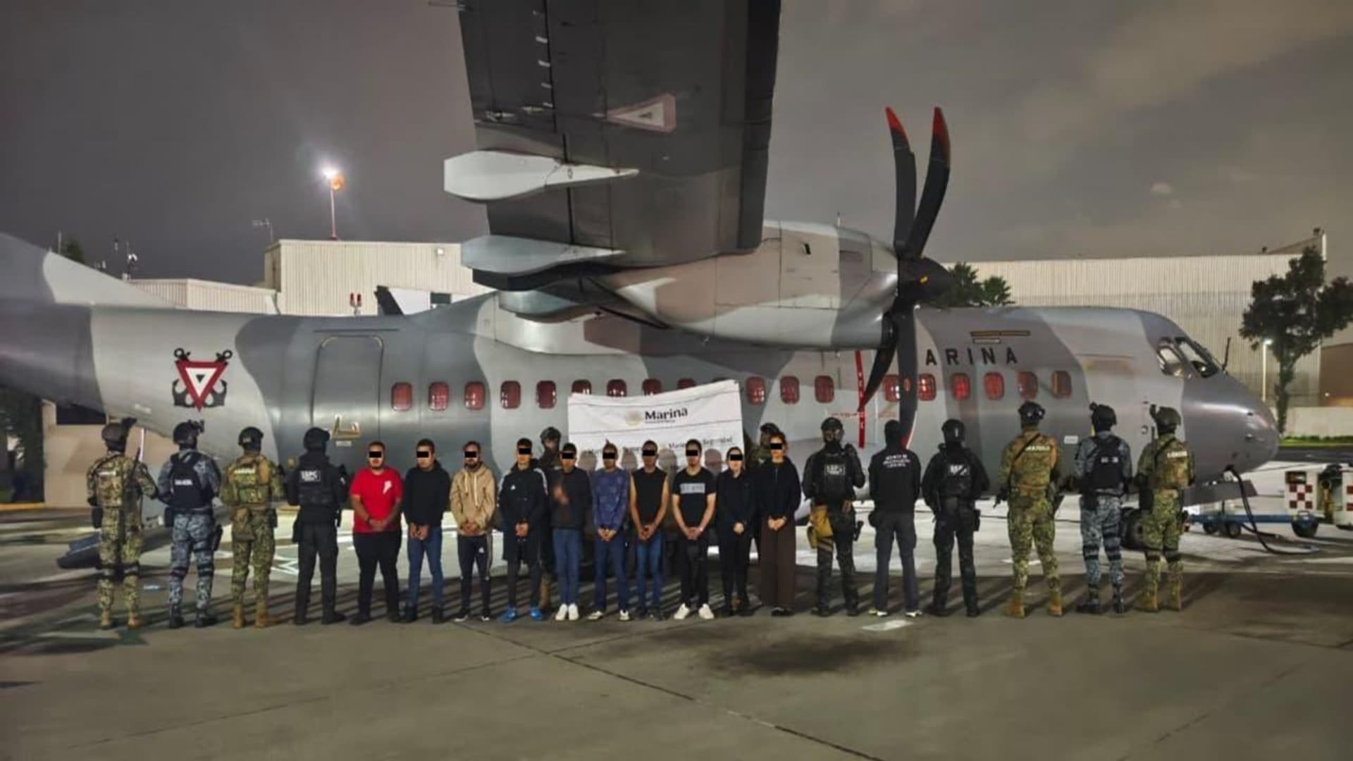Detenidos ligados al CJNG