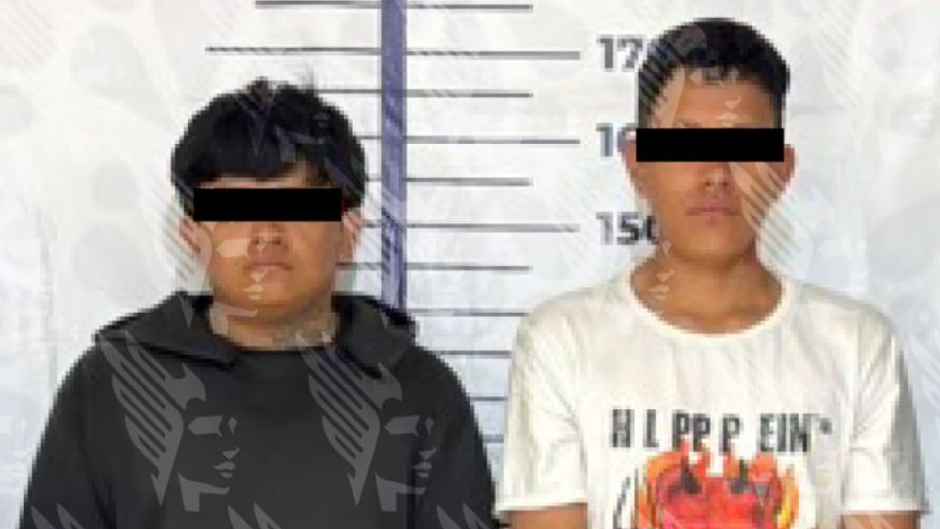 Víctor Manuel 'N' y Jaciel Enrique 'N' detenidos por privación de la libertad de conductor de plataforma.