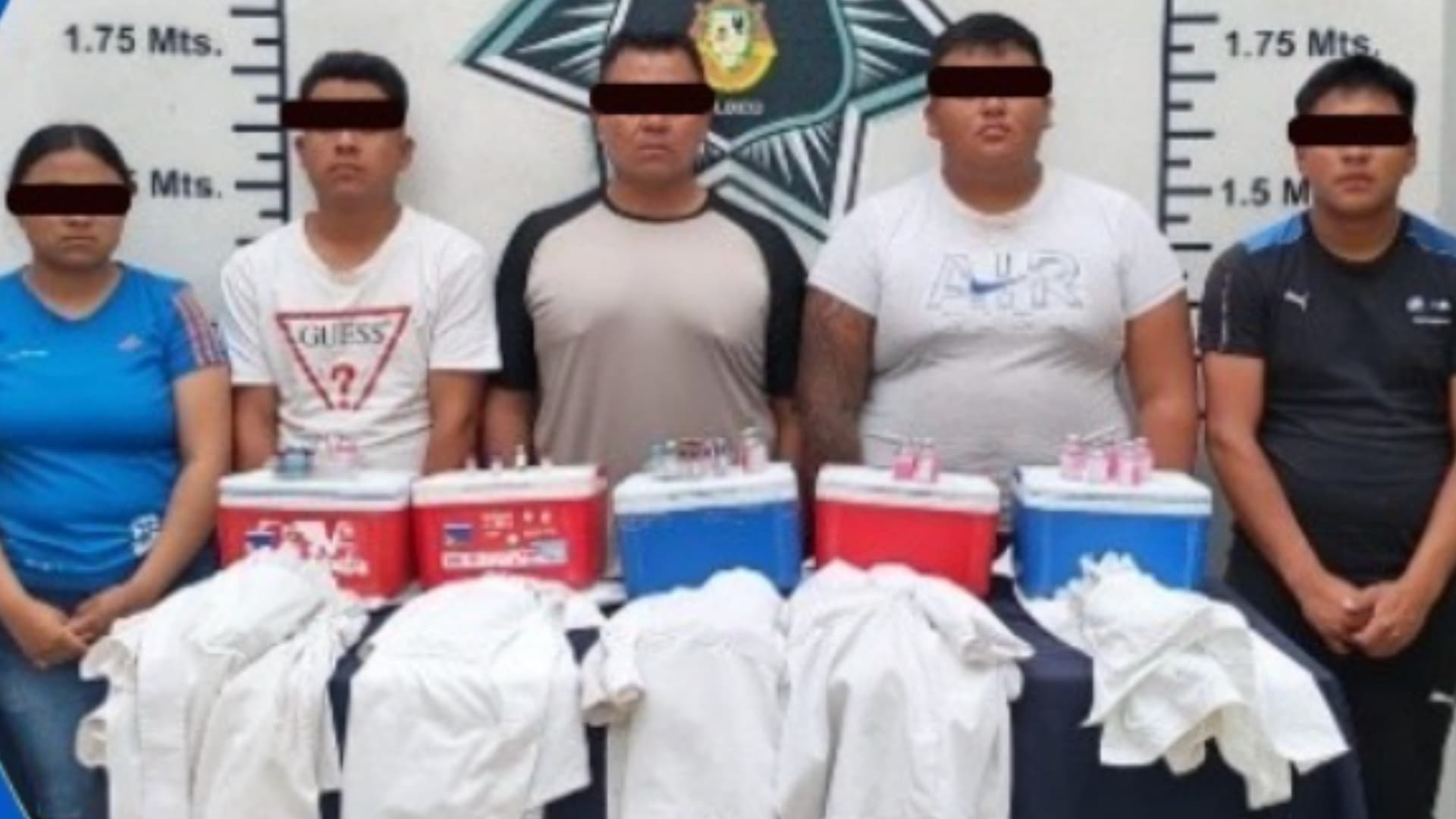 Detenidos Cinco Falsos Trabajadores Sector Salud Jornadas Vacunación Atlixco Puebla