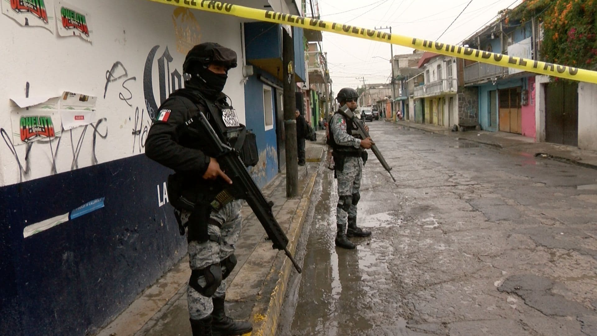 Cateo en Puebla deja dos detenidos.