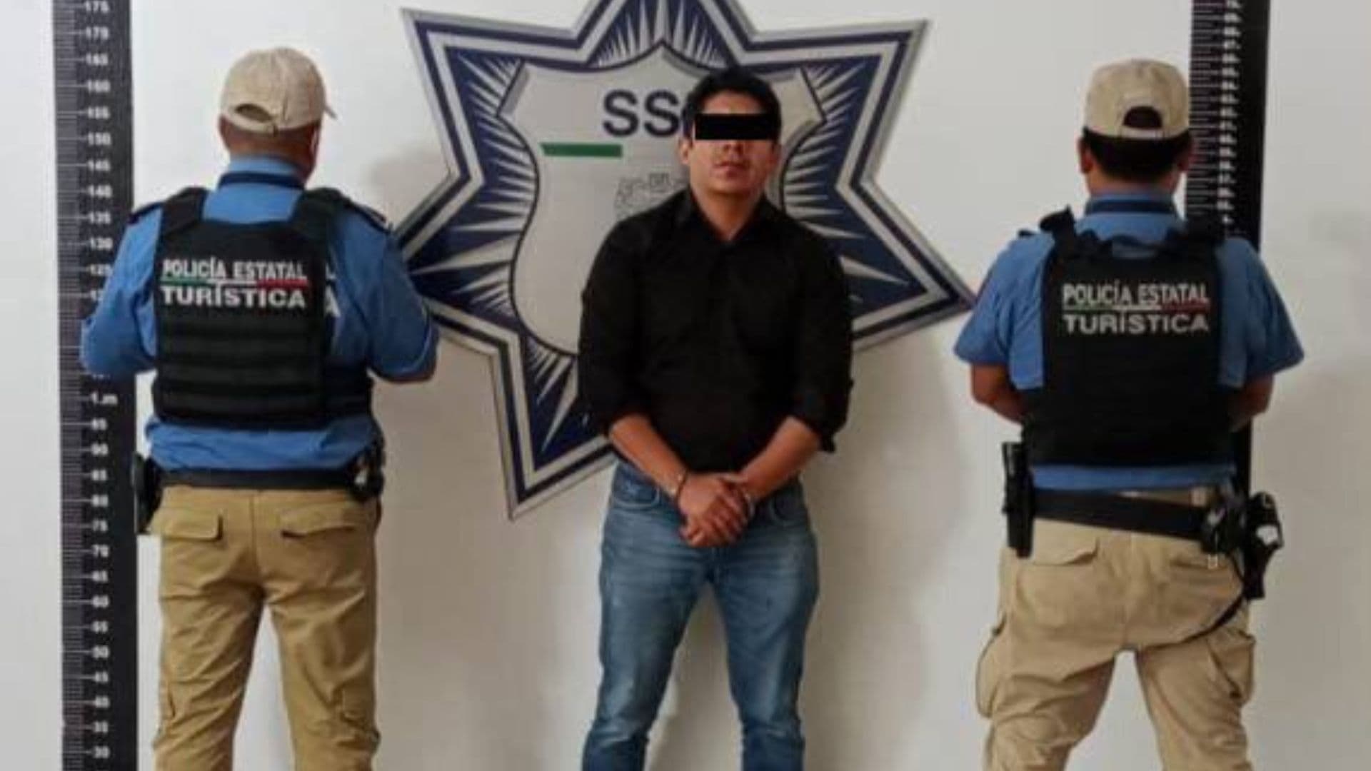Detenidos Alfedo N Israel N Agresores de Riña en Centro Histórico Puebla