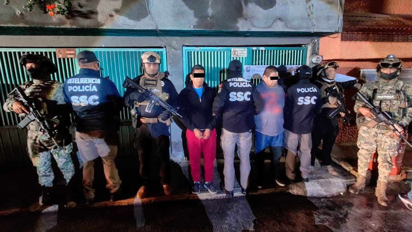 Detenidos por robos de vehículos de alta gama en la CDMX