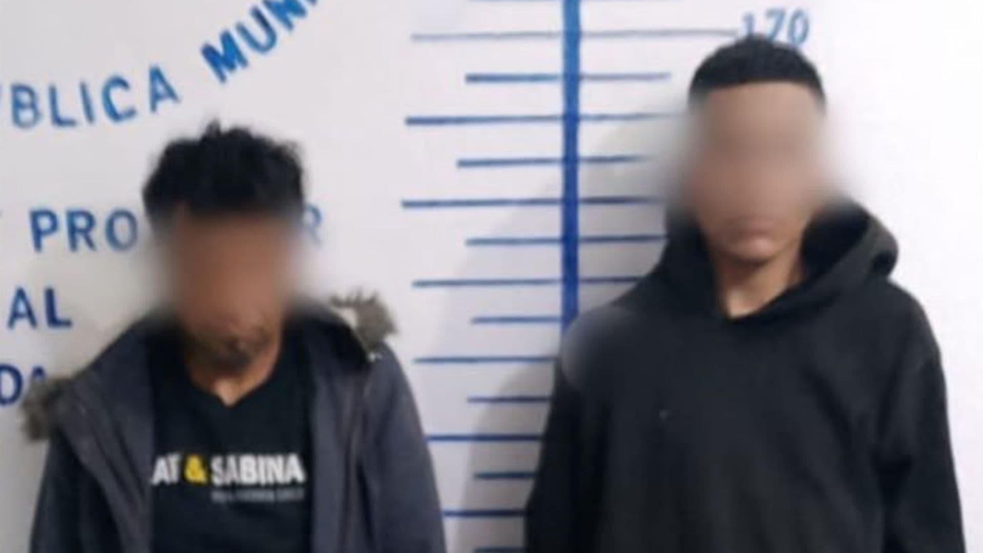 Detenidos Ladrones Eduardo N Adolfo N Negocio Santiago Momoxpan San Pedro Cholula Puebla