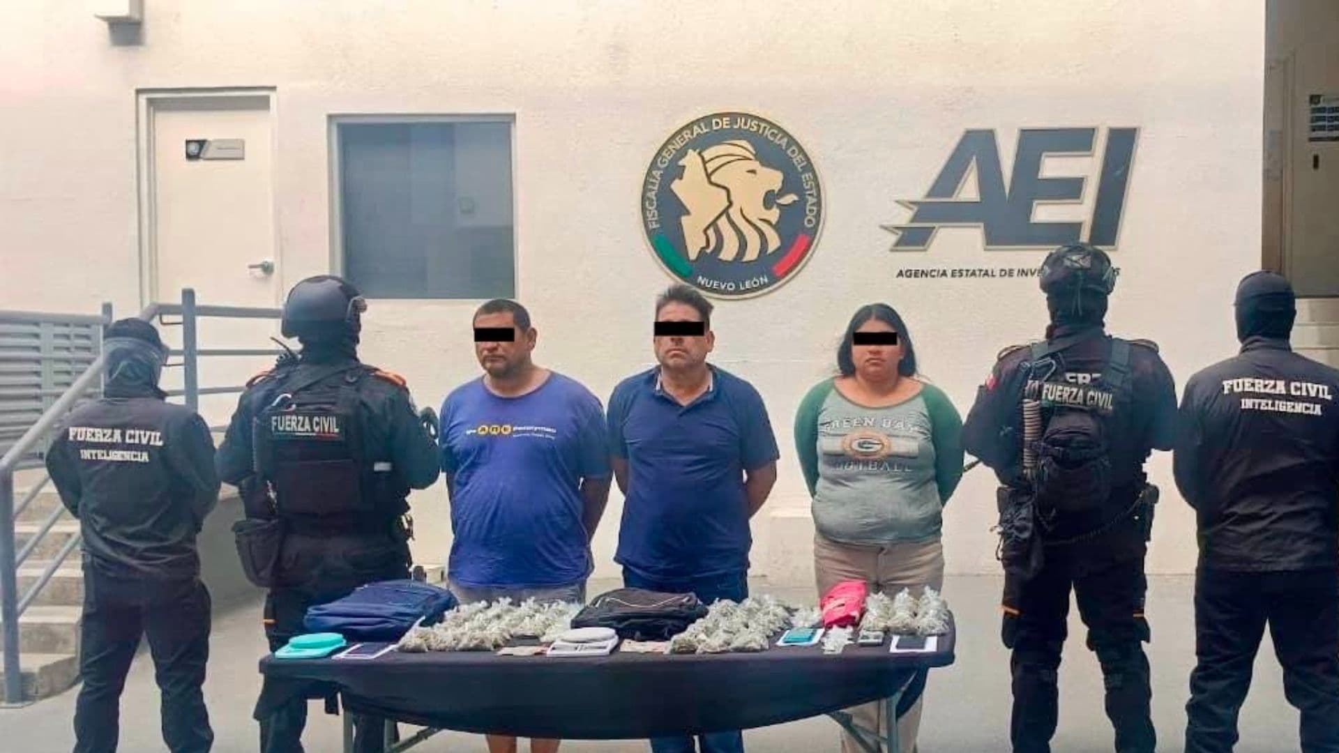 Presuntos ladrones de joyería