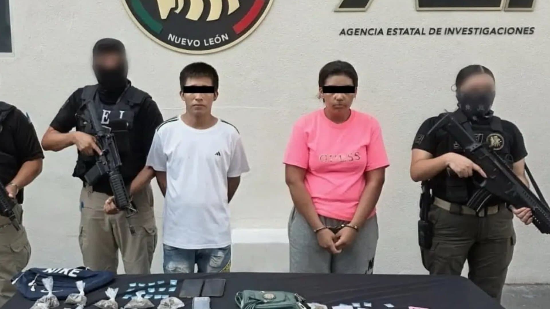 Pareja detenida por abuso sexual y feminicidio de menor en Nuevo León
