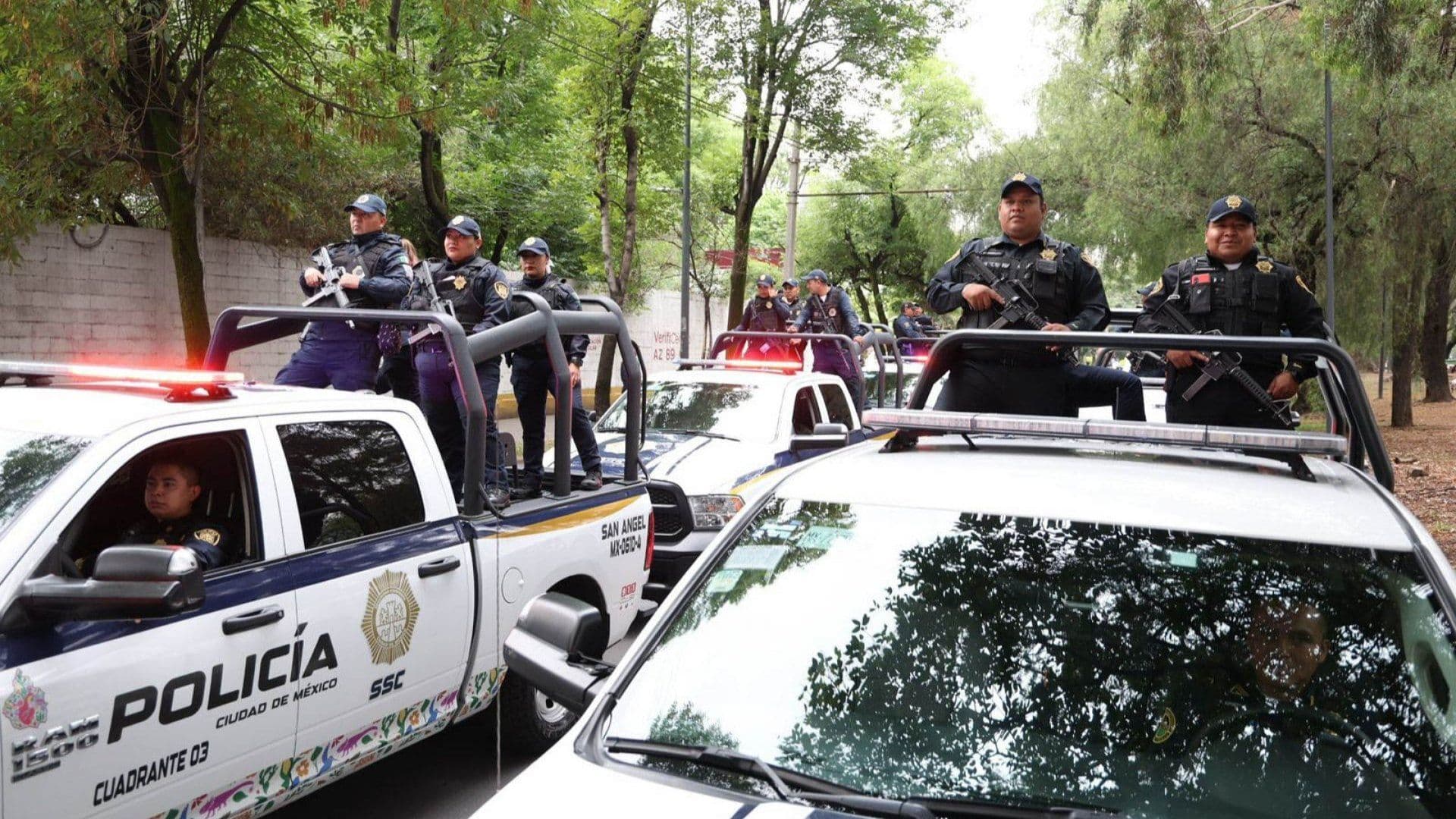 Policías iniciaron una persecución para detener a los presuntos despojadores. Foto: Cuartoscuro | Ilustrativa