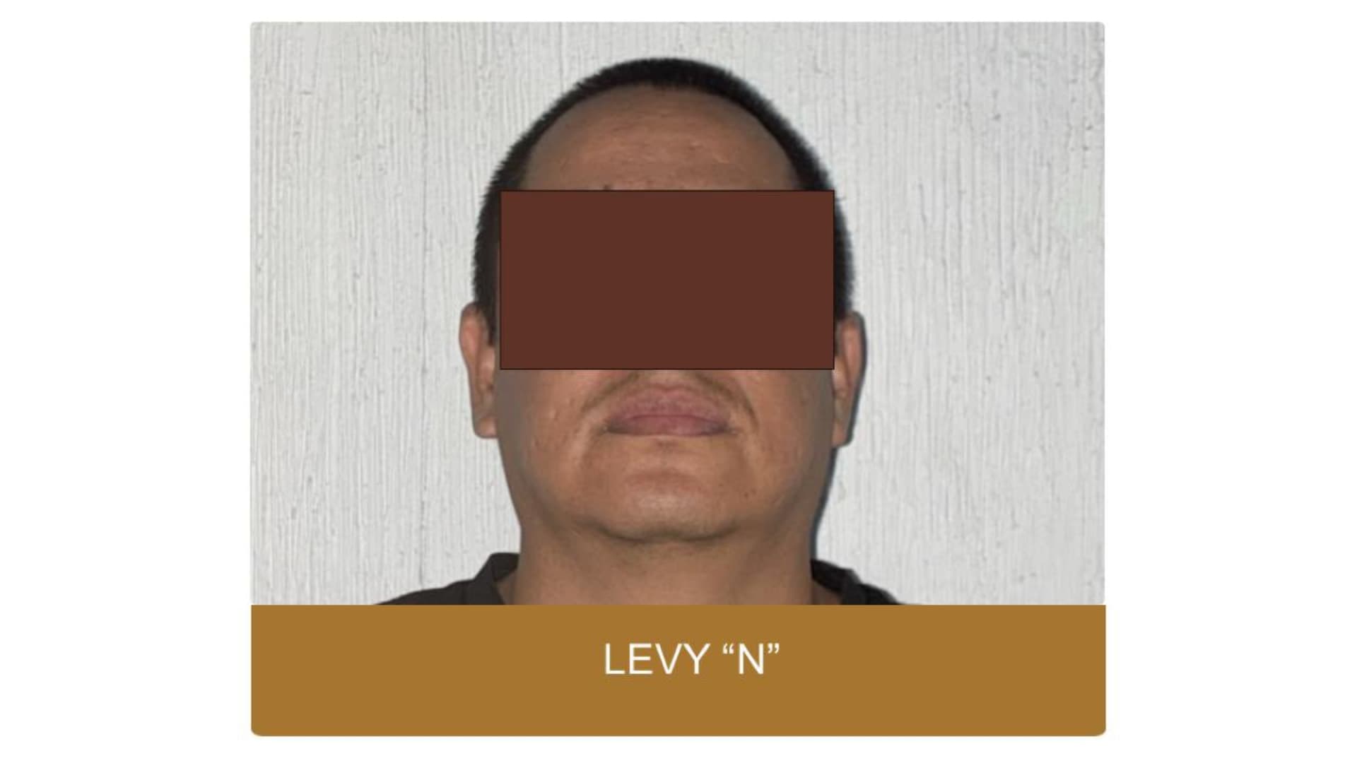 Levy "N" era un ex mando policial y objetivo prioritario a localizar. Foto: FGE