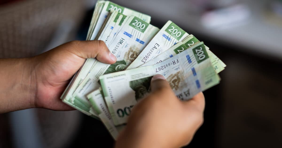 Billetes de 200 pesos