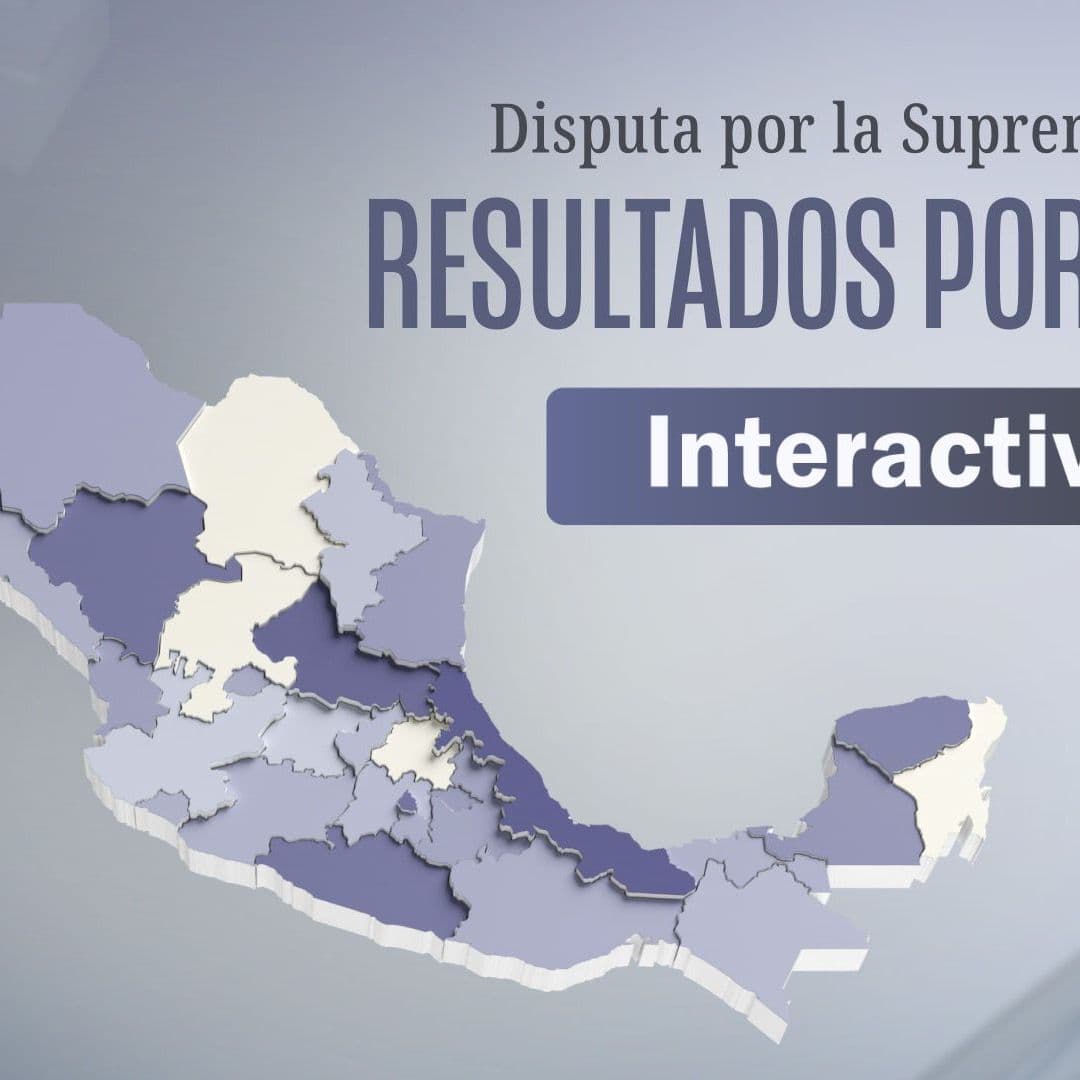 Mapa Interactivo con Resultados de Elecciones Poder Judicial 2025 por Estado