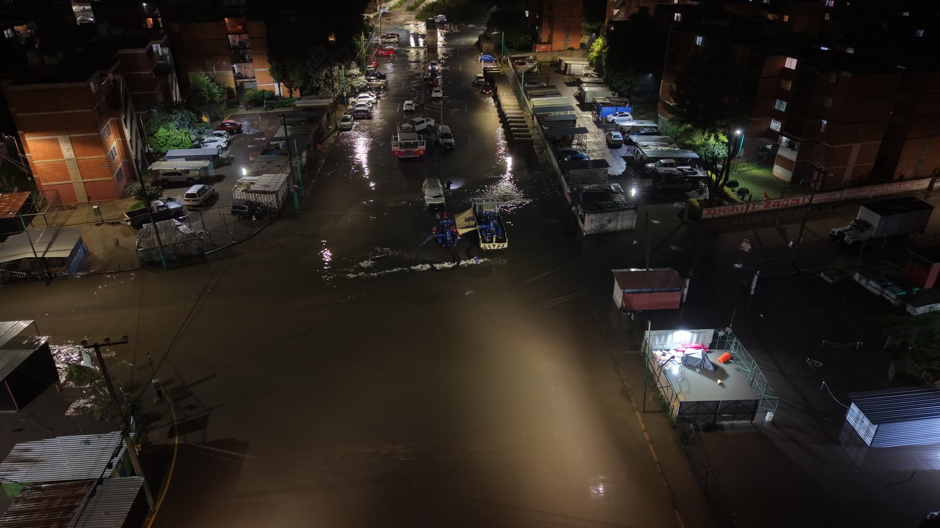 Inundación en Tultitlán, Edomex