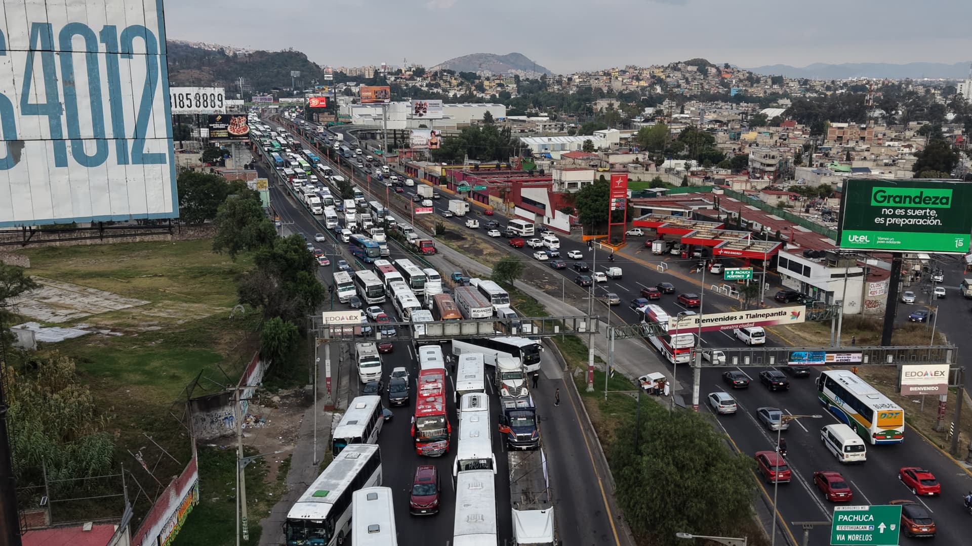 Bloqueos de Transportistas en CDMX y Edomex