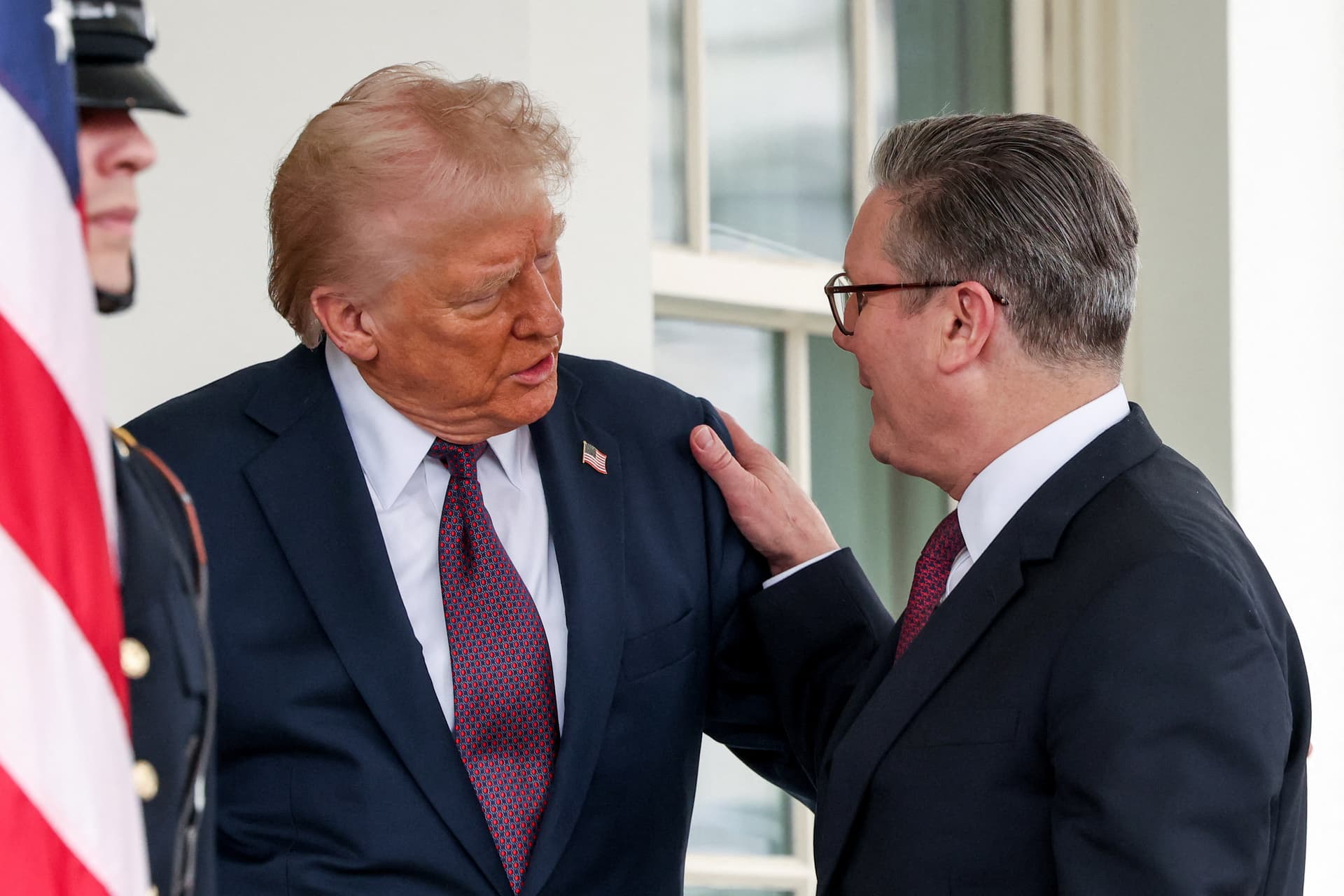 Donald Trump y Keir Starmer