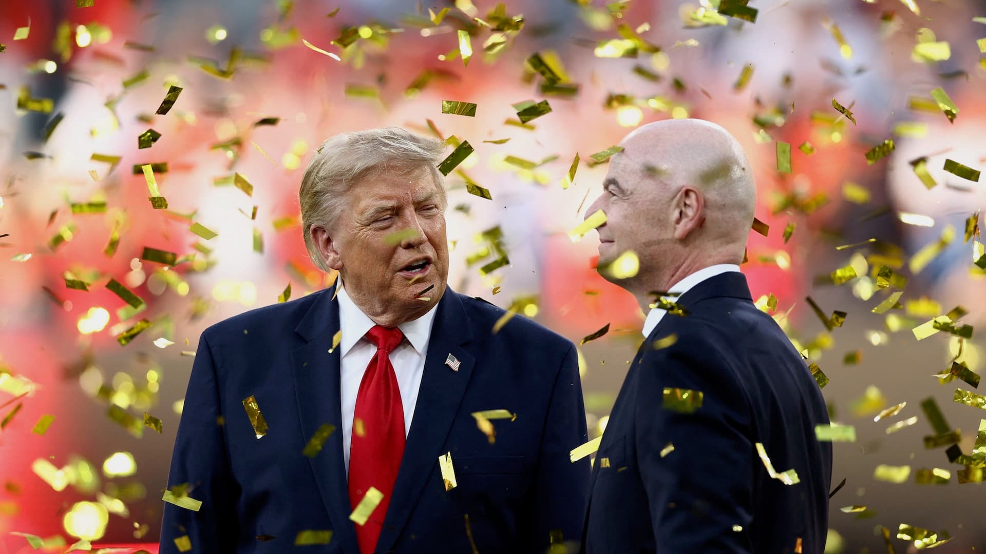 Donald Trump e Infantino