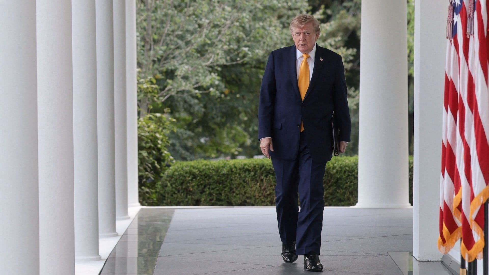 Donald Trump en la Casa Blanca