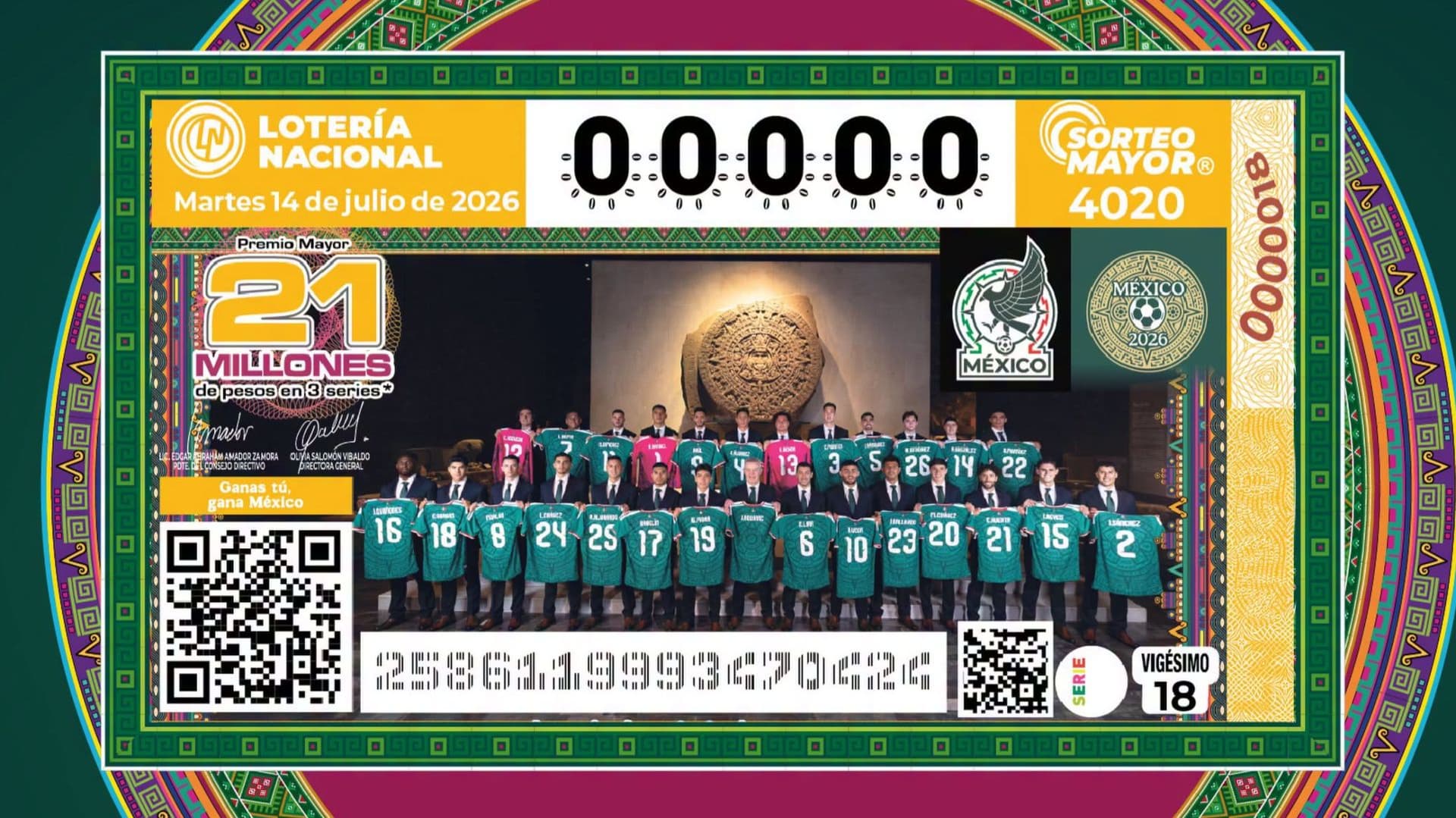 ¿Dónde Cayó el Premio Mayor de la Lotería Nacional 14 de Julio 2026? Lista del Sorteo Mayor 4020