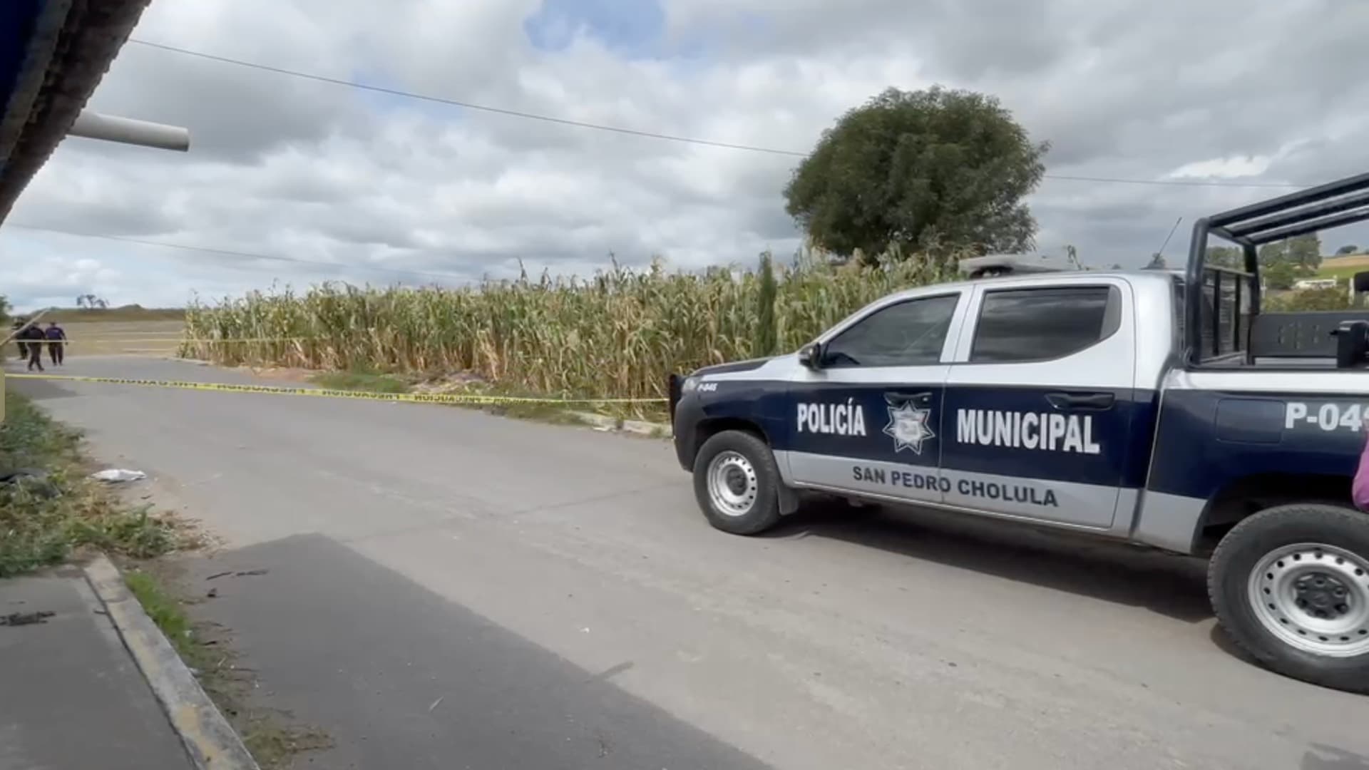 Investigan hallazgo de dos cuerpos en Acuexcomac.