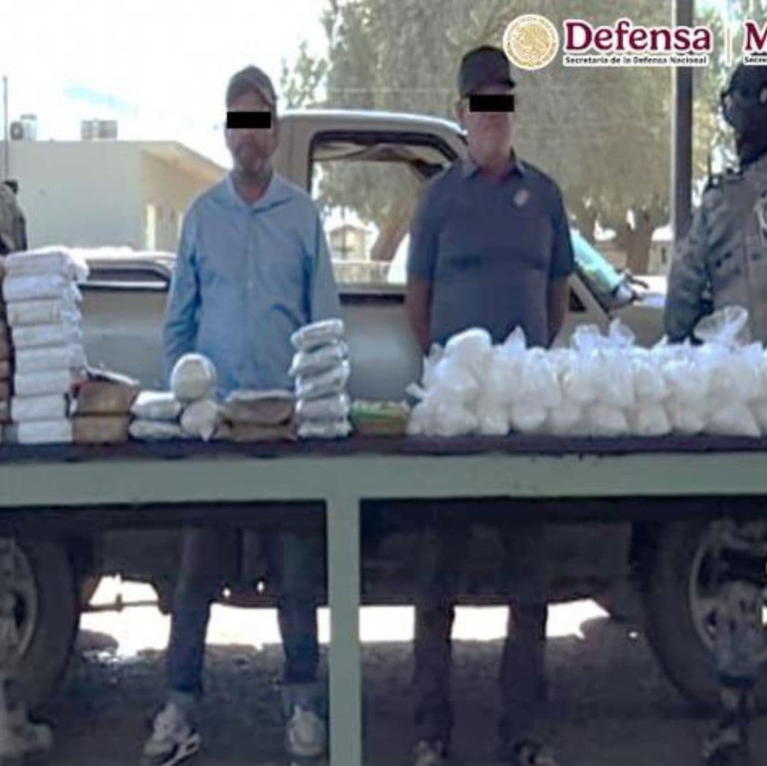 Detenidos por aseguramiento de droga en Sonora y Baja California