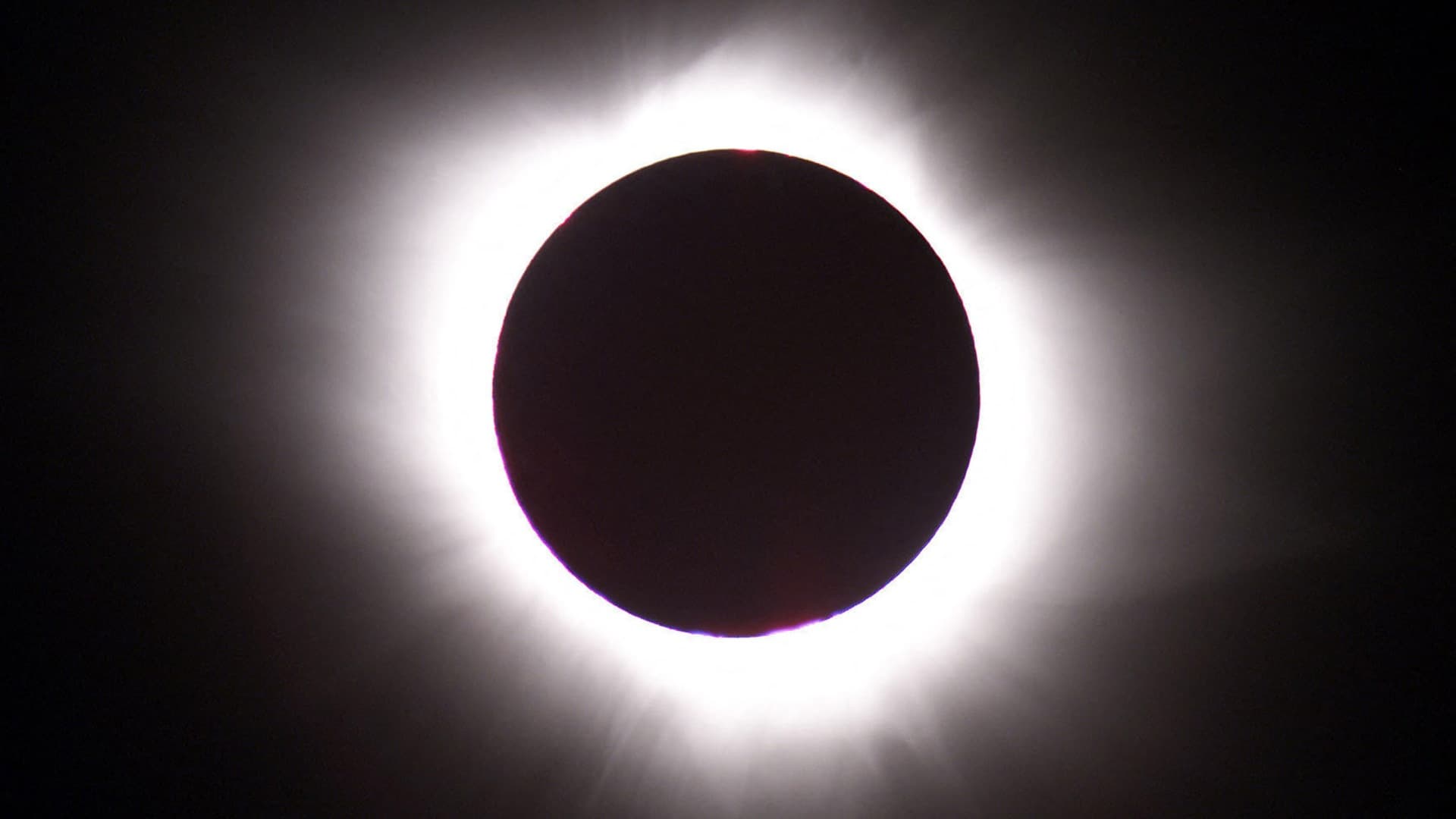Halo de un eclipse solar.