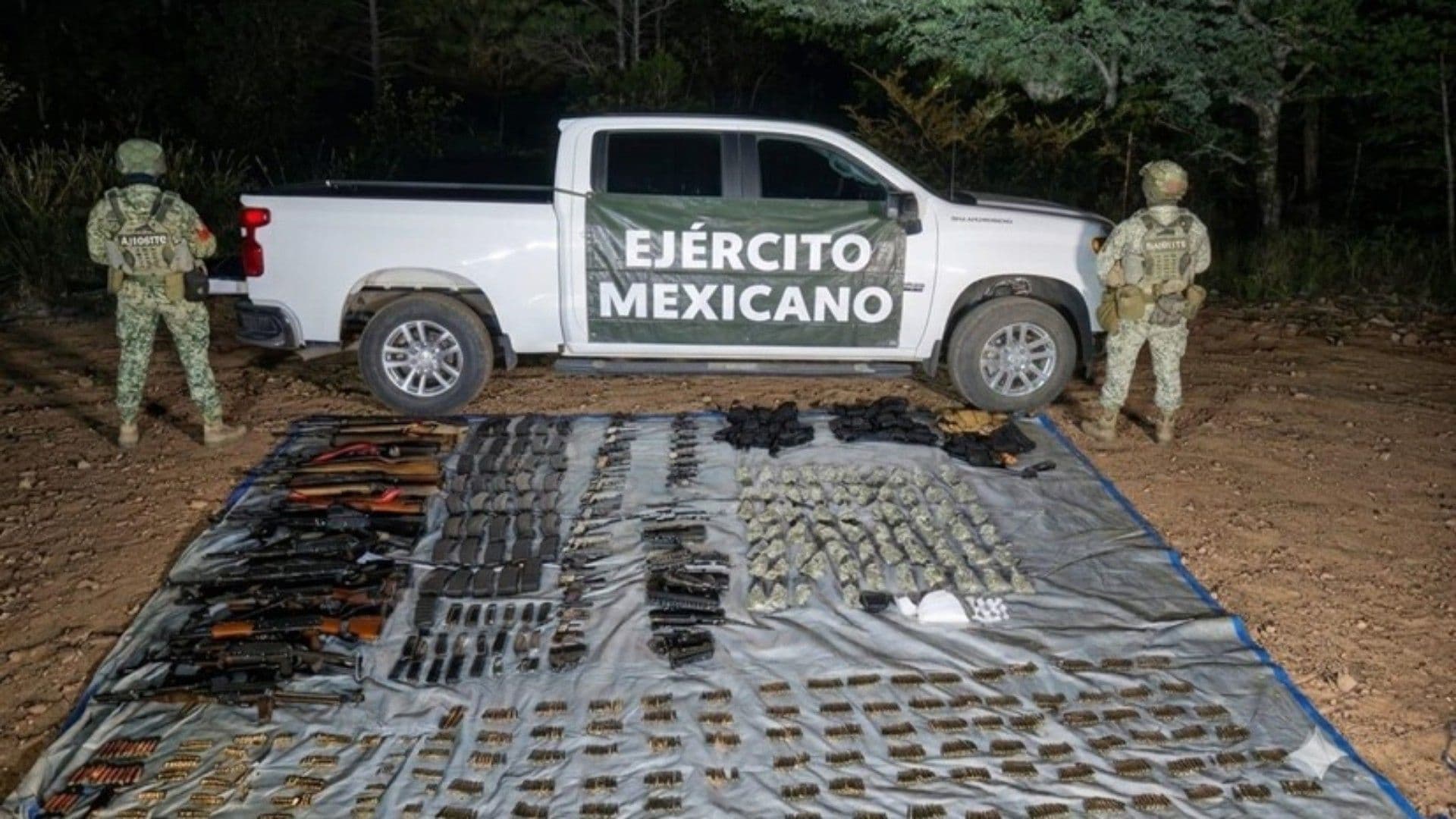 Ejército y Guardia Nacional decomisan droga en Durango