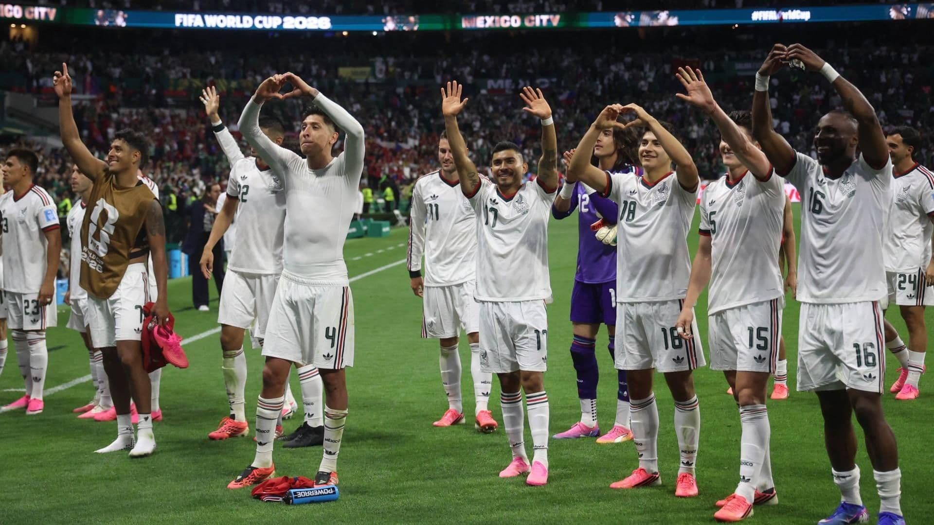 La Selección Mexicana luego de su victoria ante Chequia en el Mundial 2026. Foto: Cuartoscuro