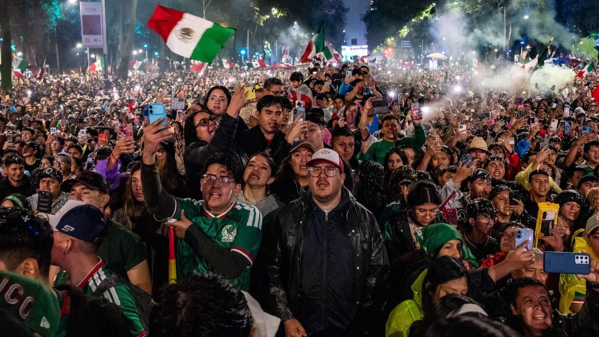 EUA alerta a sus ciudadanos en México por concentraciones masivas ante partido de octavos de final. Foto: Cuartoscuro