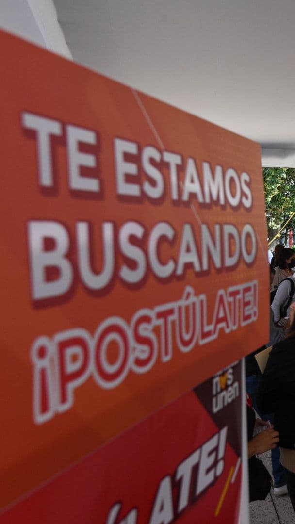 Feria de empleo en México