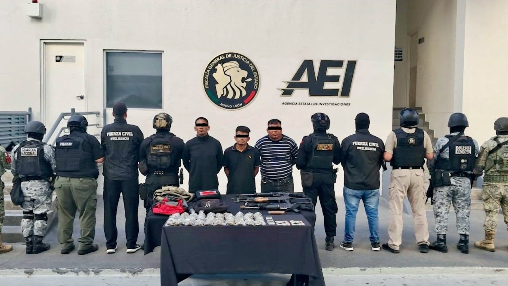 Detenidos por enfrentamiento en General Treviño