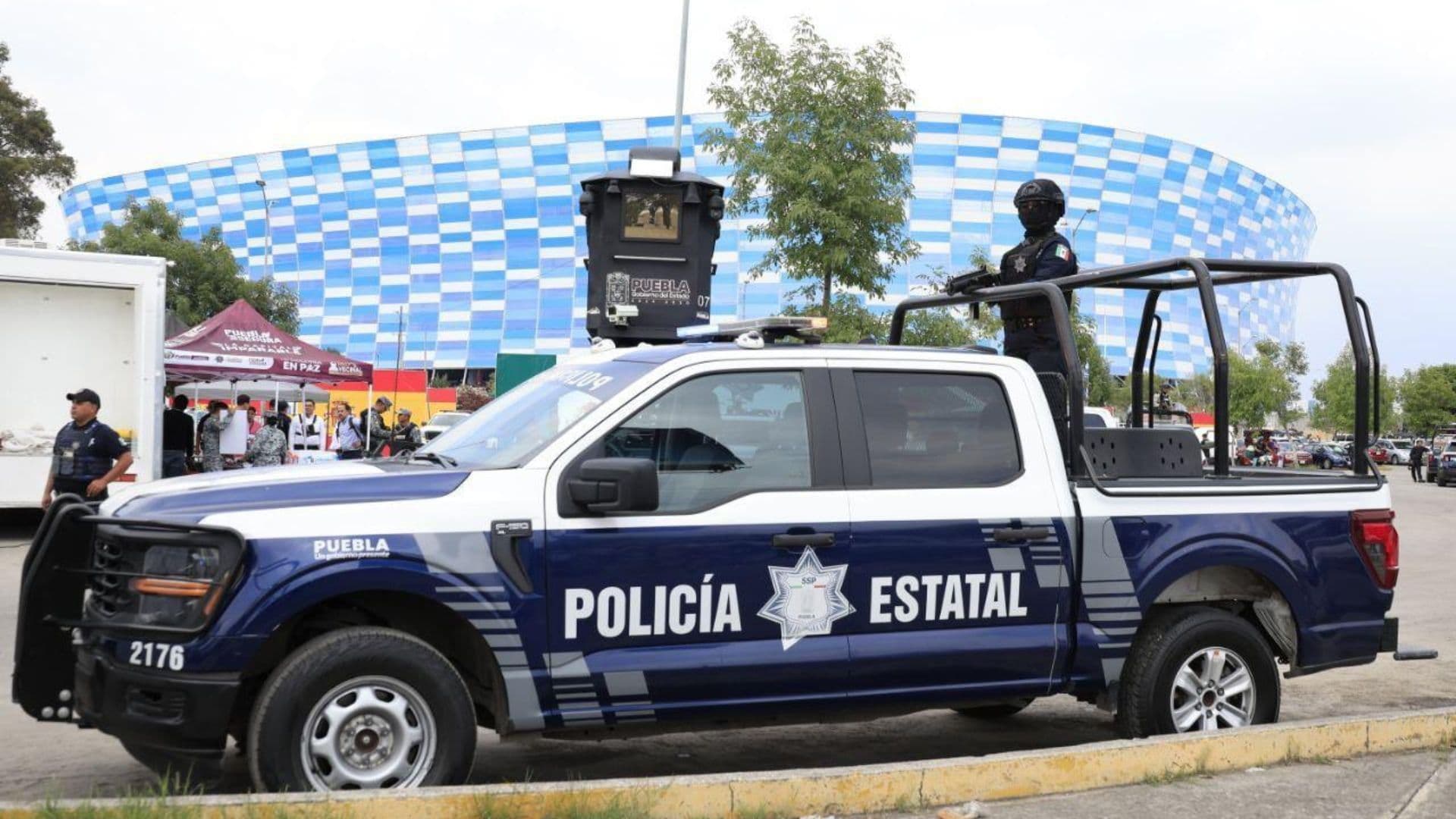 España Vs. Perú en Puebla. provoca cierres viales.