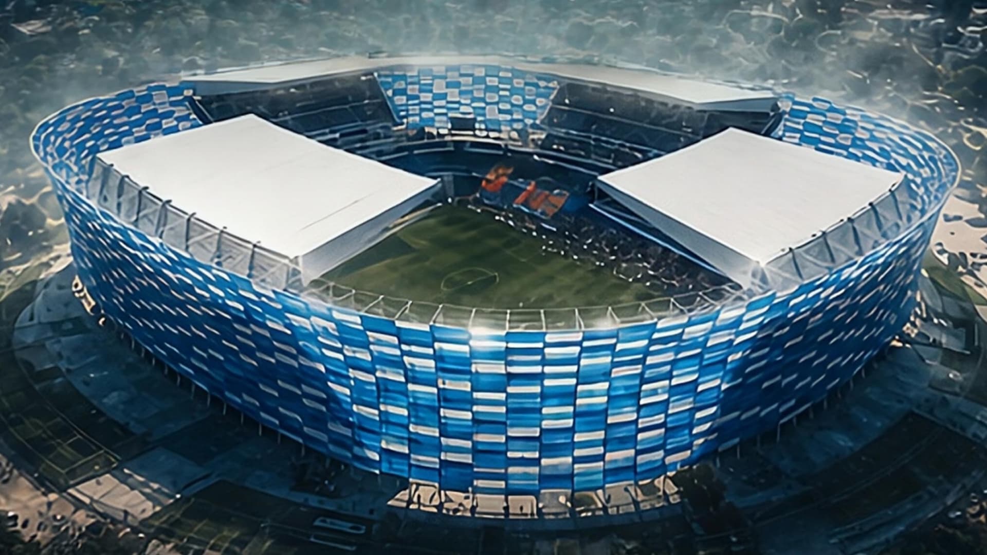 Partidos en el Estadio Cuauhtémoc en Puebla.