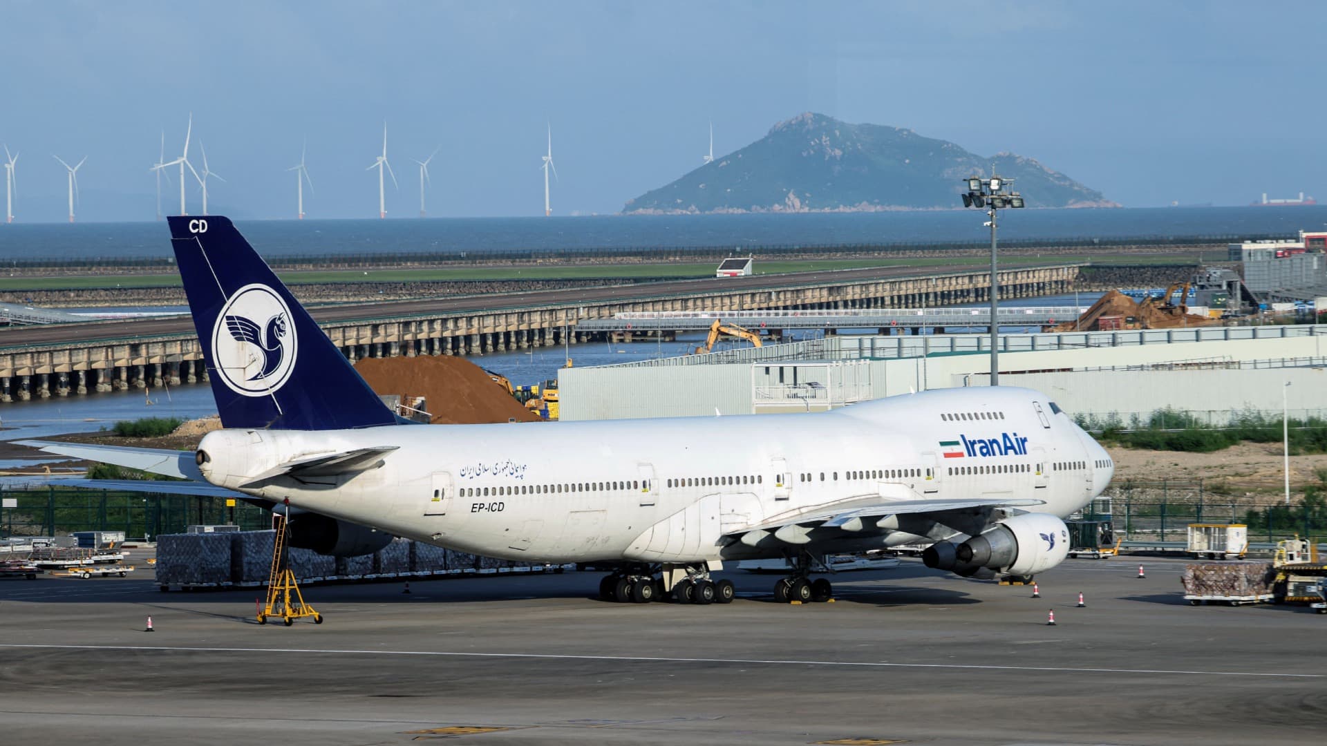 Avión de la aerolínea Iran Air