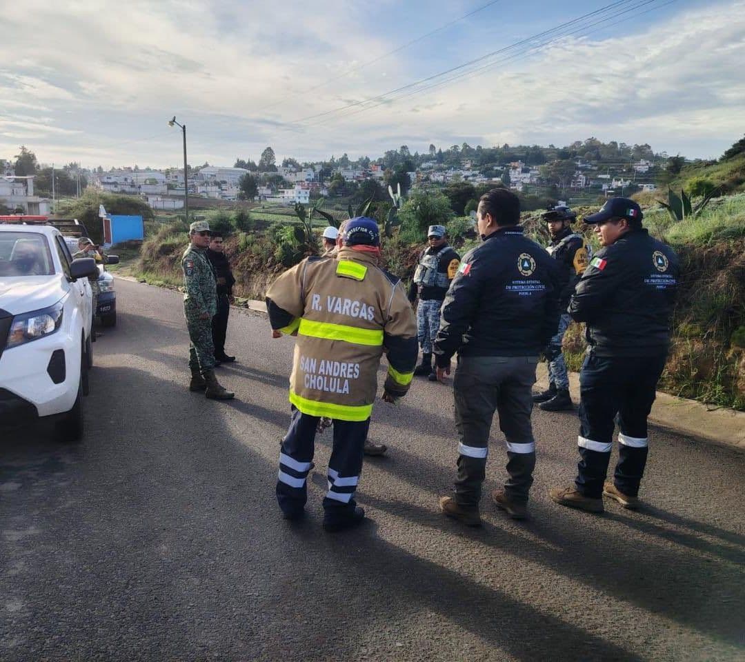 Toma clandestina de gas LP provoca fuga y evacuación en Puebla